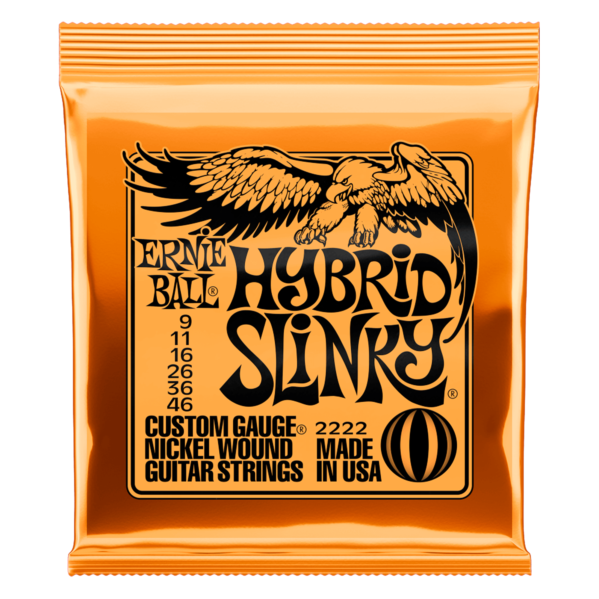 Set De Cuerdas Para Guitarra Electrica 09-46 Ernie Ball - 2222