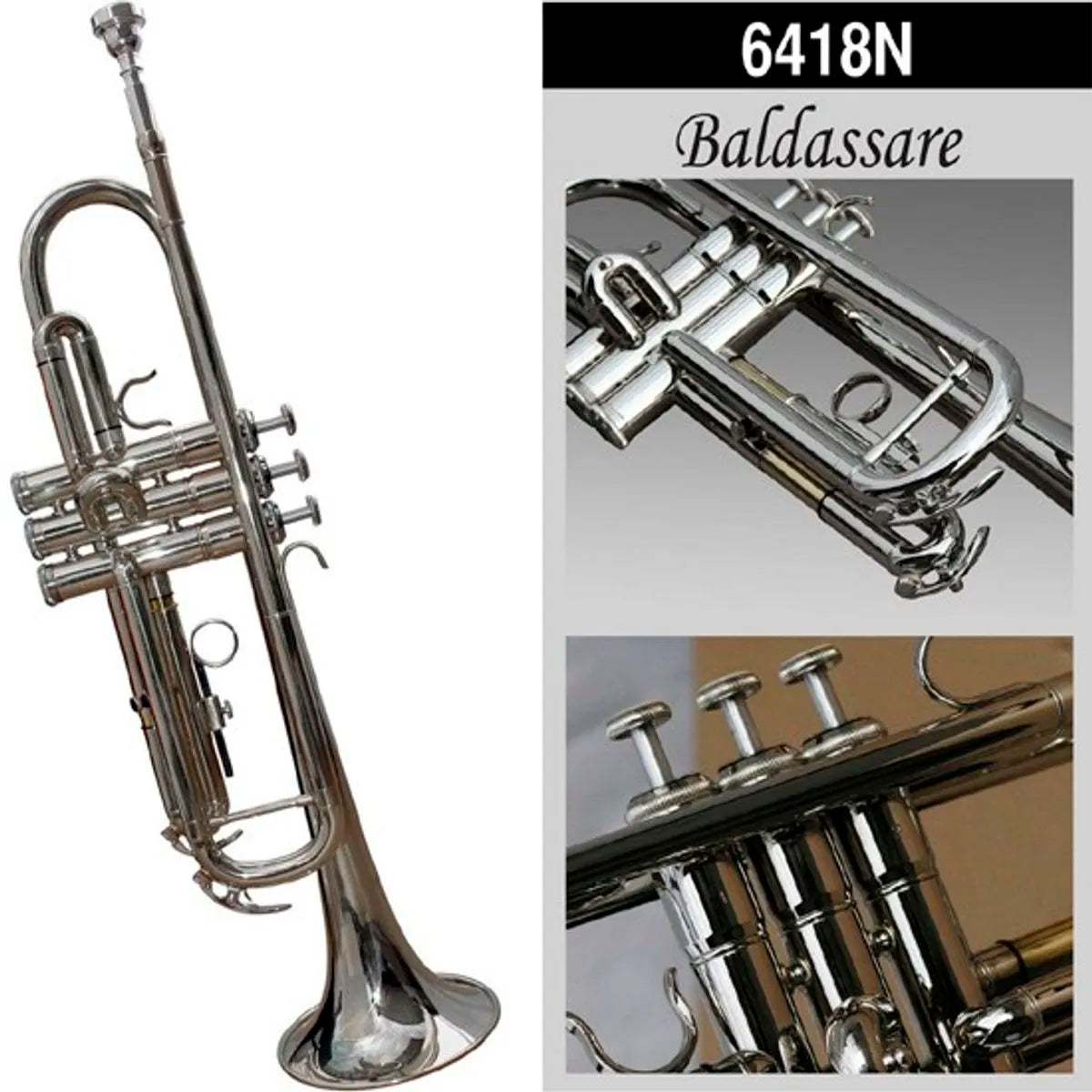Trompeta Baldassare Niquelada - 6418N SV