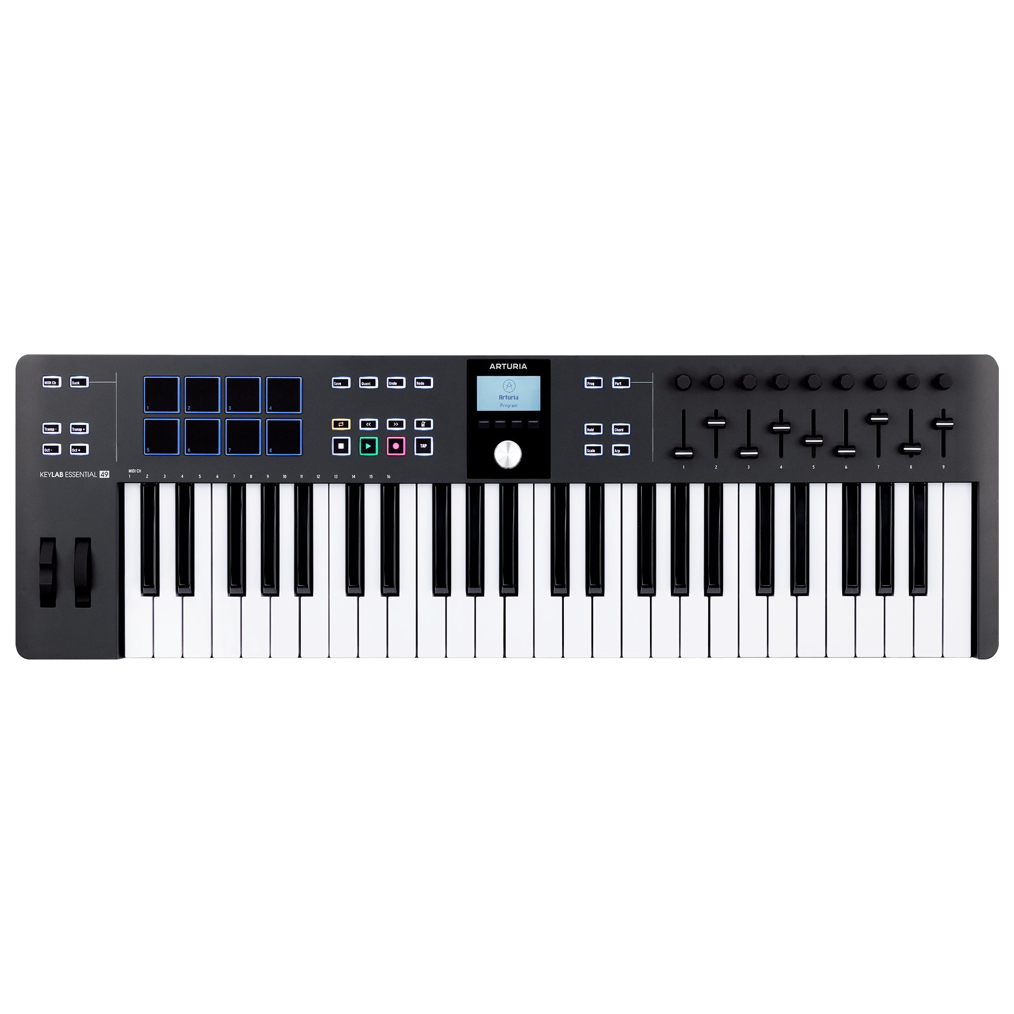 Controlador MIDI Arturia - KeyLAB Essential 49 MK3 BK