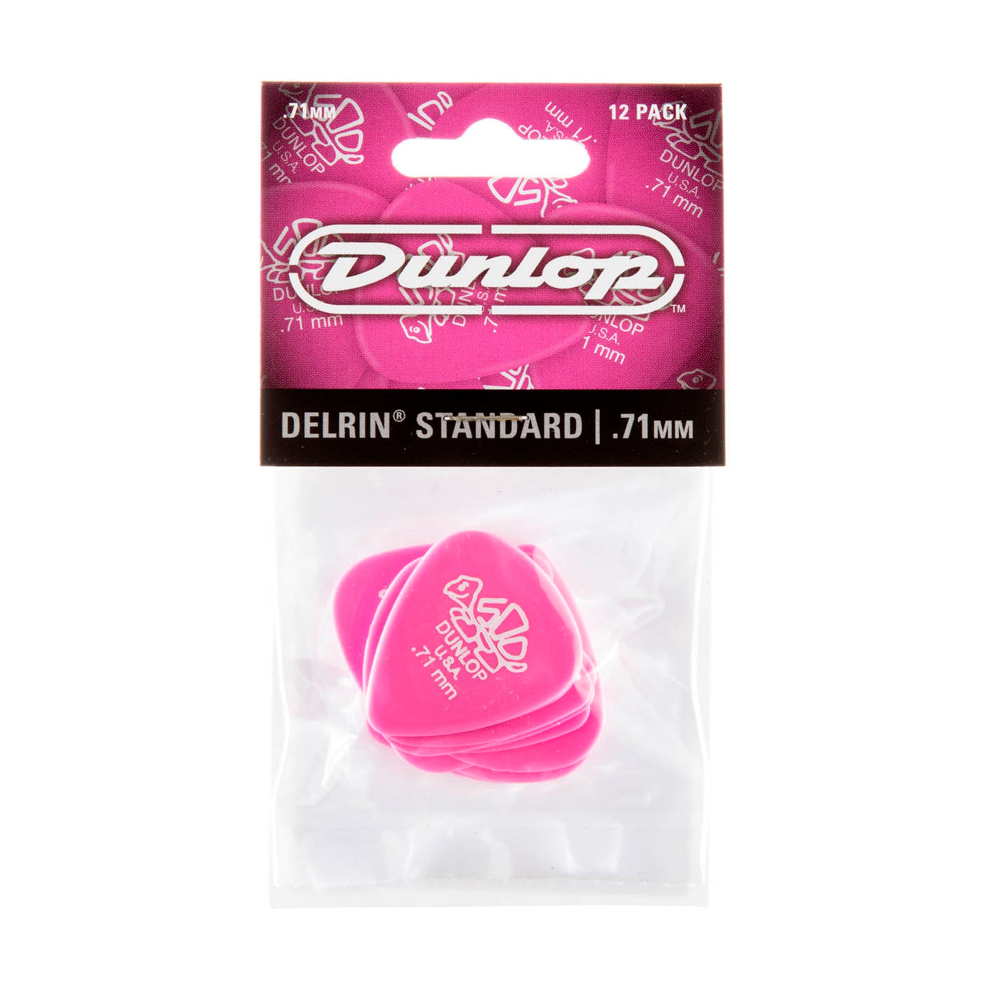 Uña Dunlop Delrin Standard 0.71mm