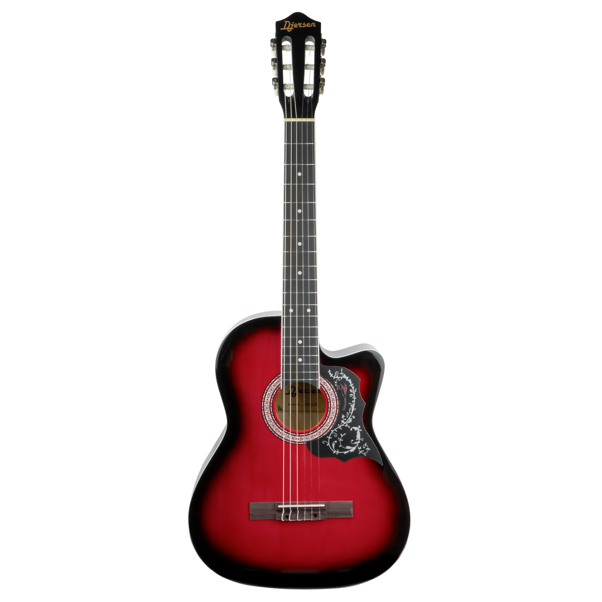 Guitarra Clásica con corte 39" Djersen - DJ39CG-RD