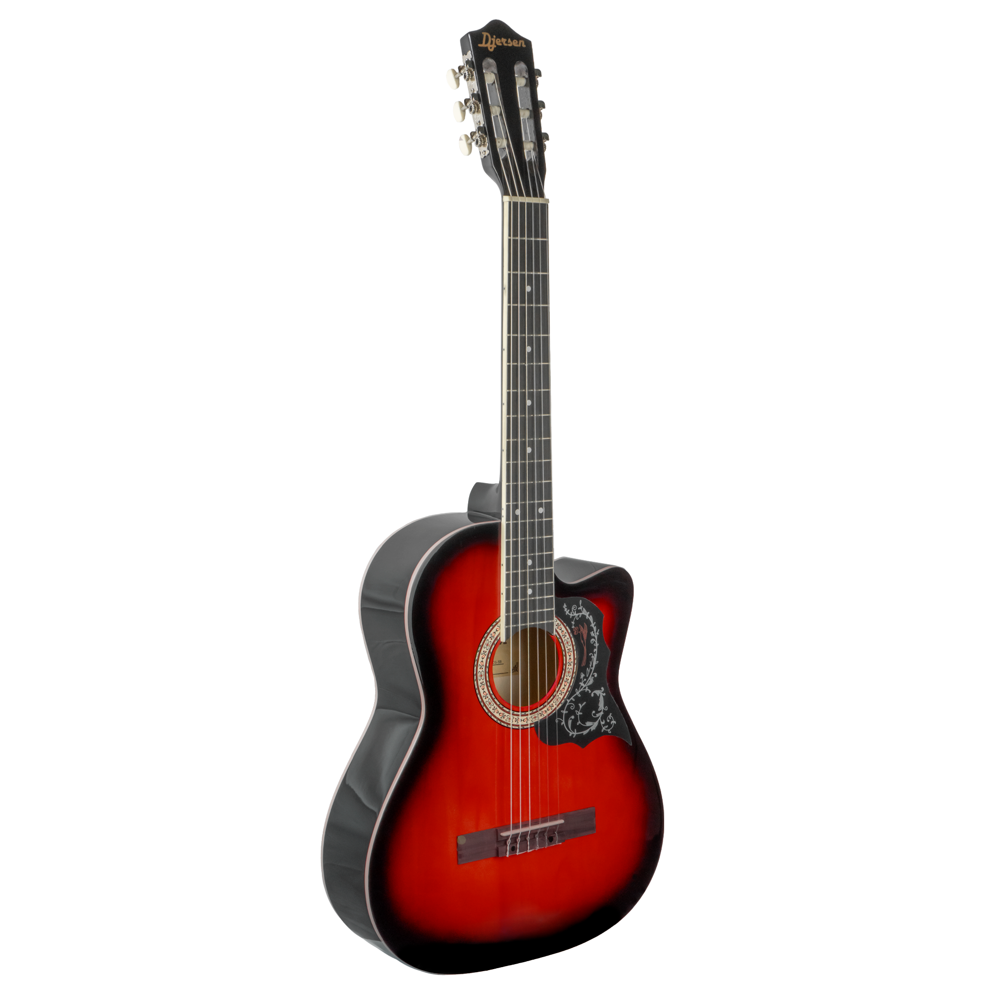 Guitarra Clásica con corte 39" Djersen - DJ39CG-RD