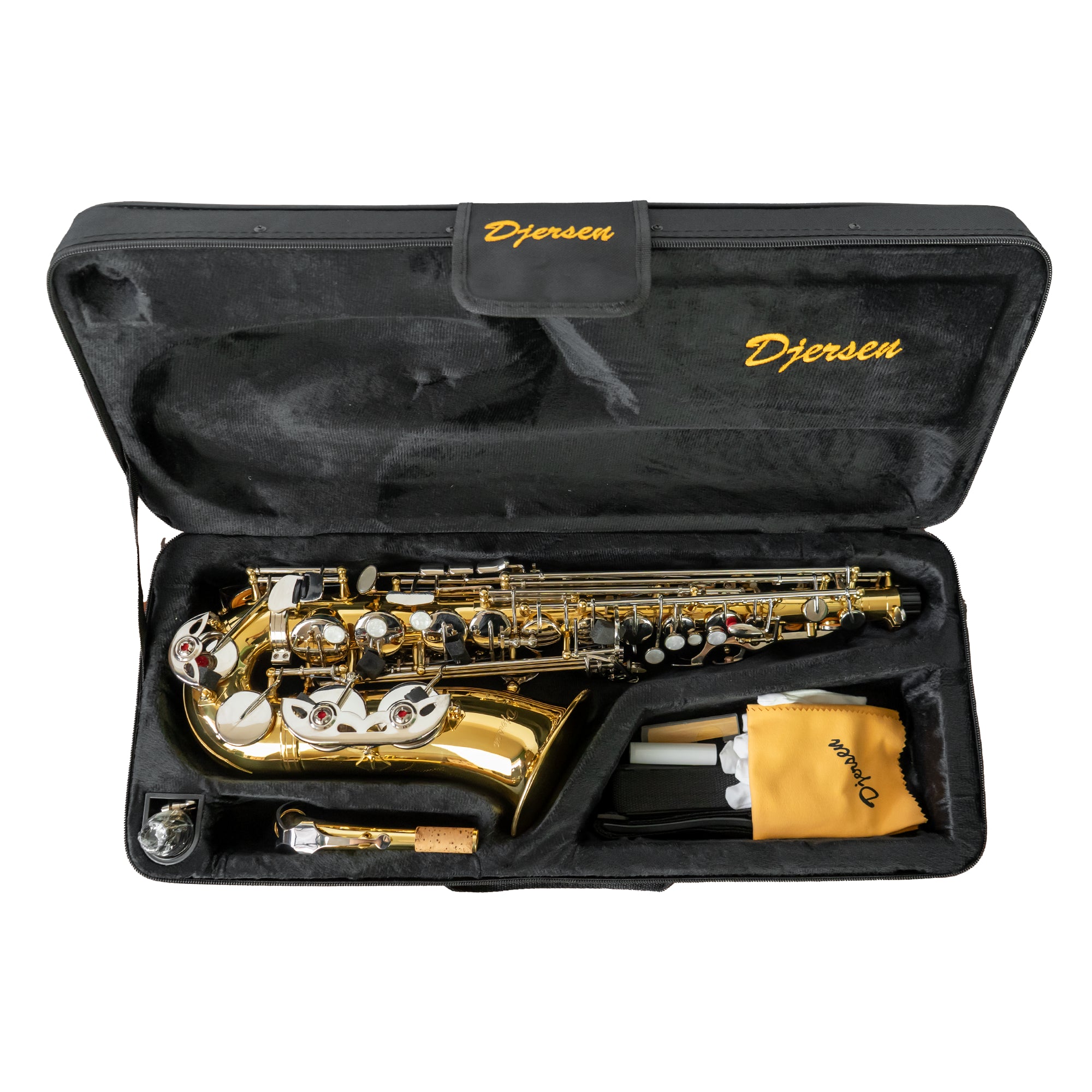 Saxofón Alto Djersen con llaves Niqueladas - DJL1022