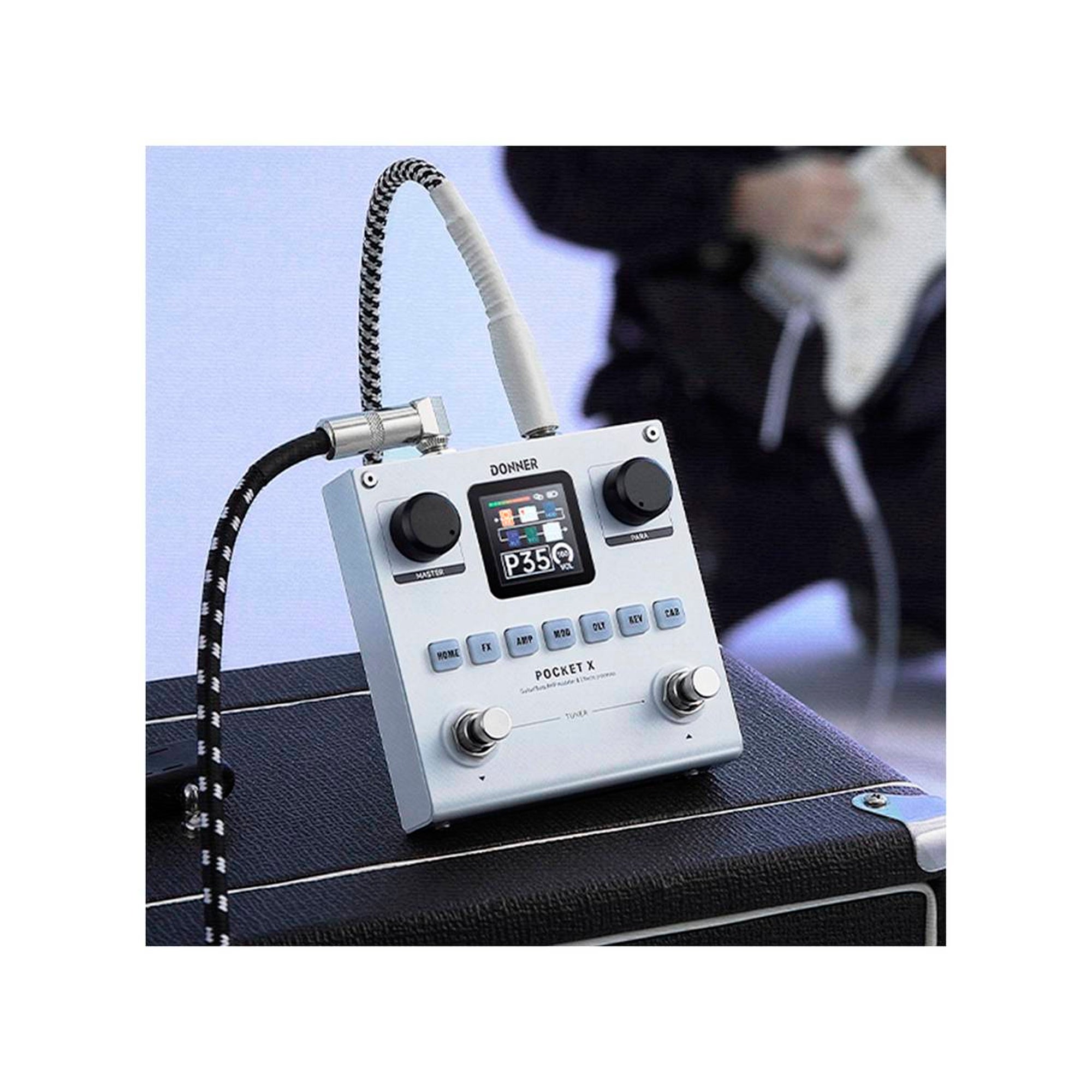 Pedal modelador Donner POCKET X - EC7031