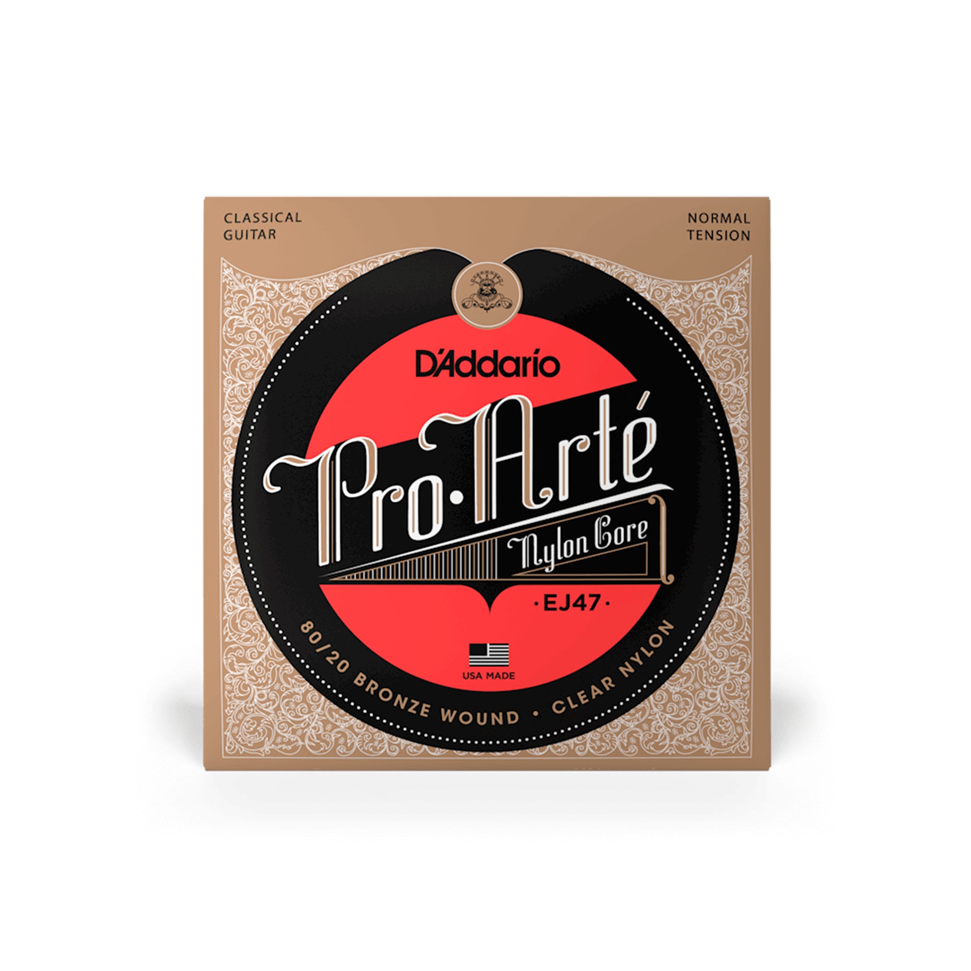 Set De Cuerdas Para Guitarra Acustica Daddario Pro Arte - EJ47