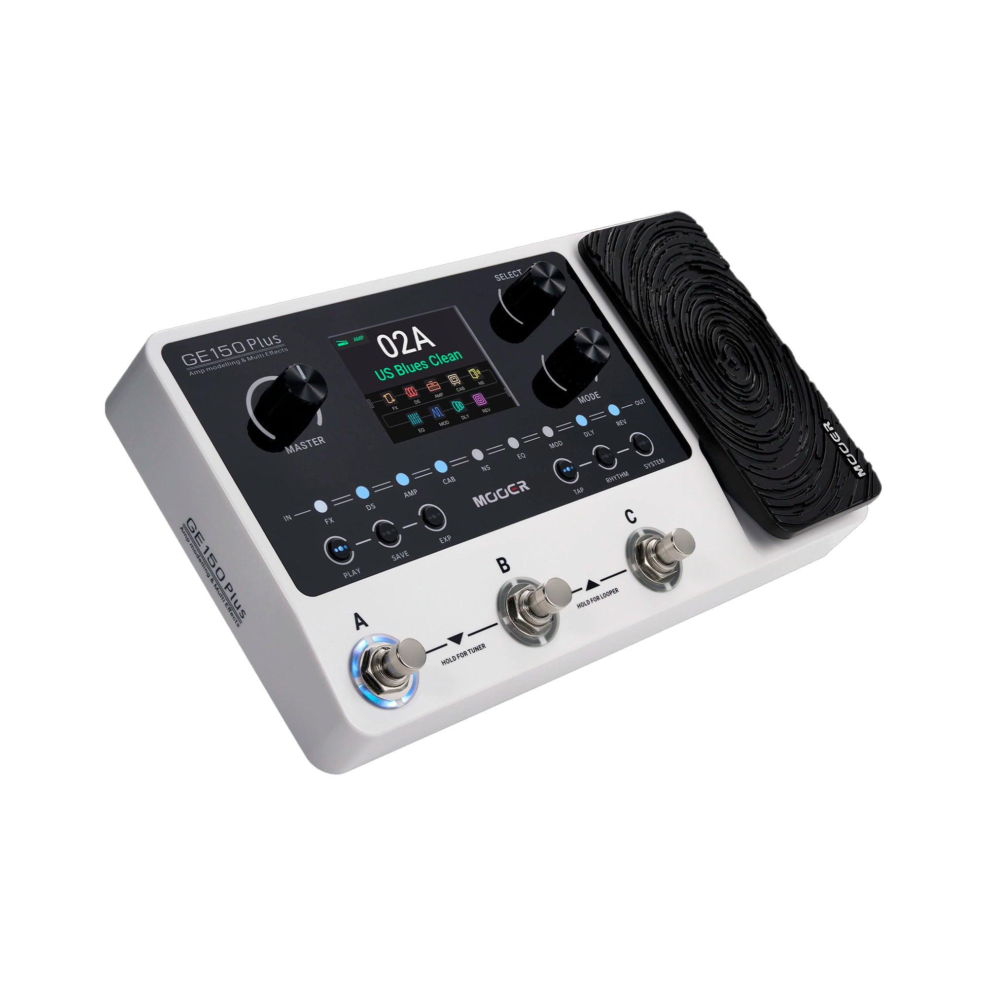 Pedalera Multiefecto con modelados Mooer - GE150 PLUS