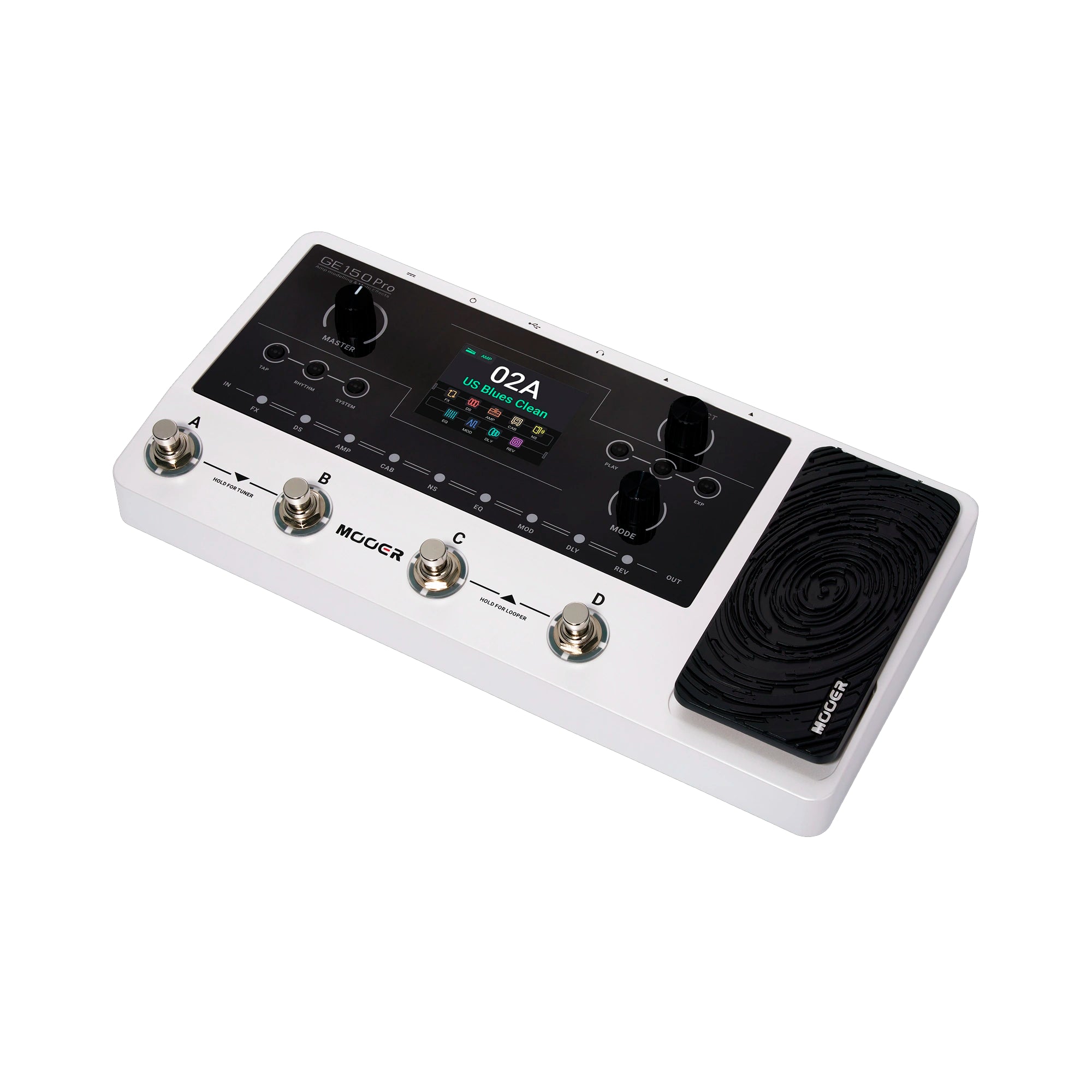 Pedalera Multiefecto con modelados Mooer - GE150 PRO