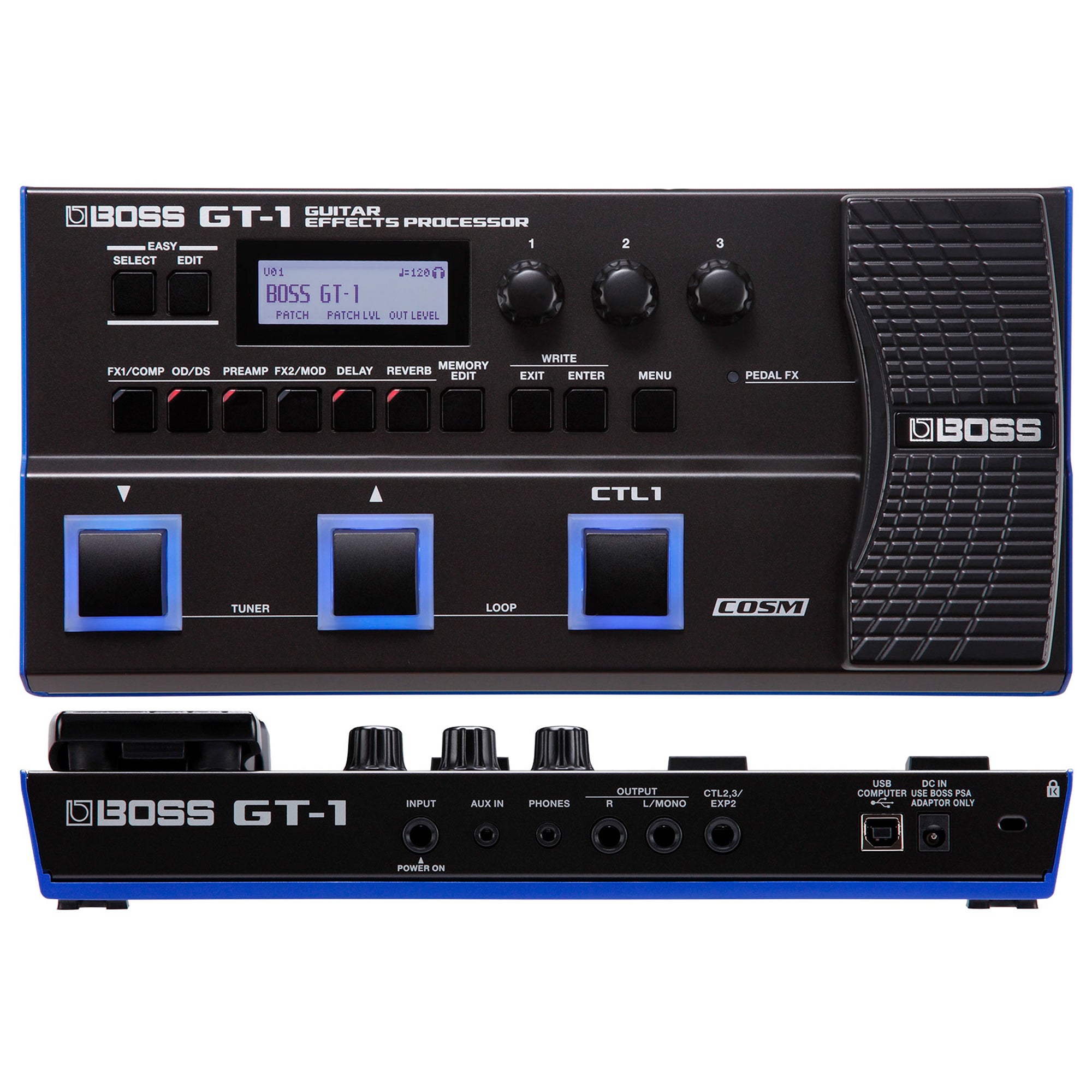 Pedalera Multiefecto Boss - GT-1