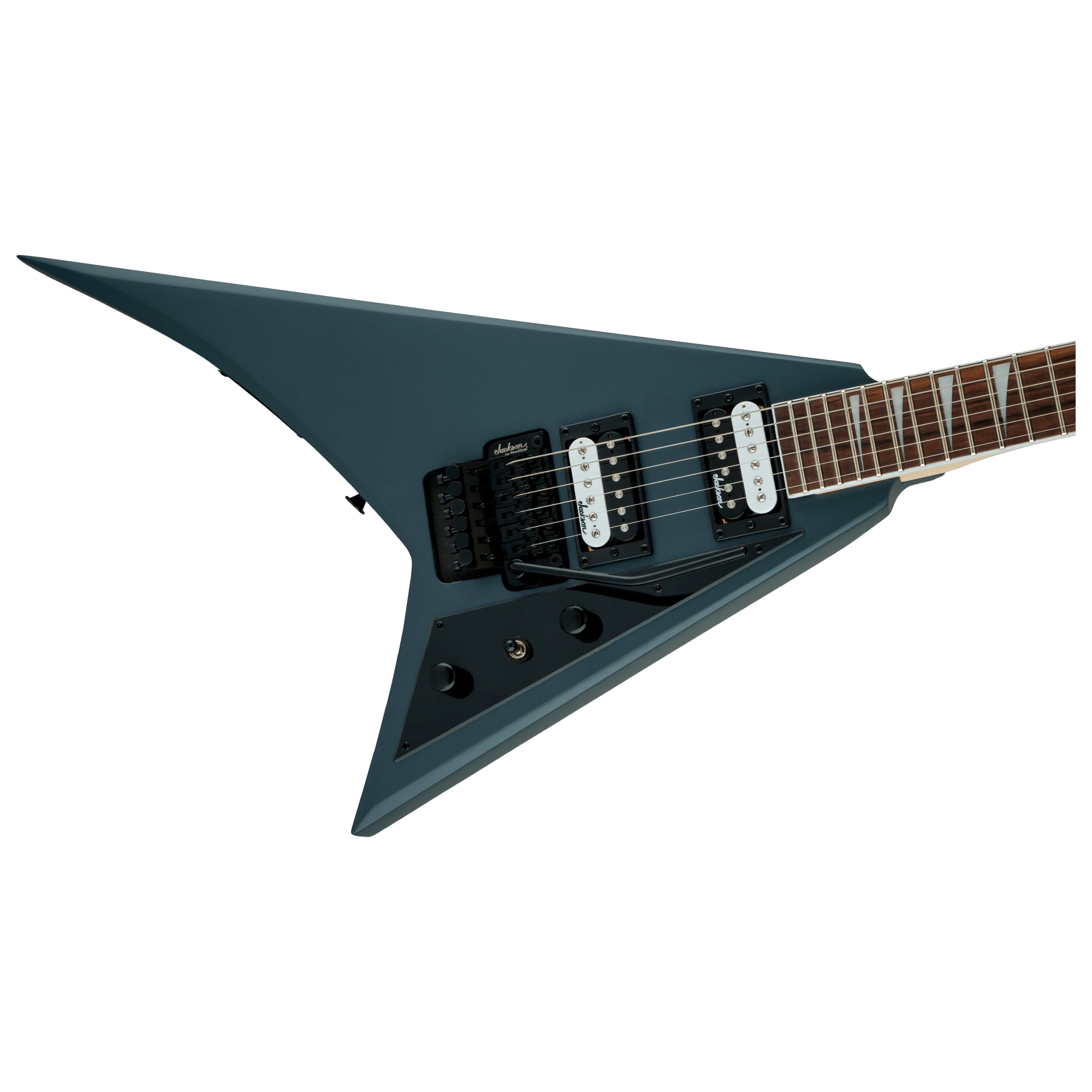 Guitarra Electrica Jackson - JS32 RHOADS AH FB Satin Gray