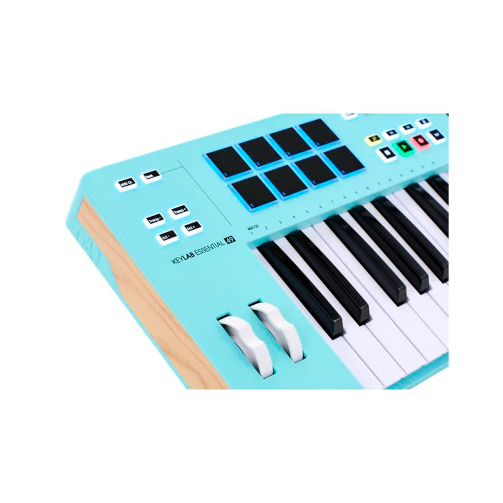 Controlador MIDI Arturia - KeyLAB Essential 49 MK3 Aquamarine