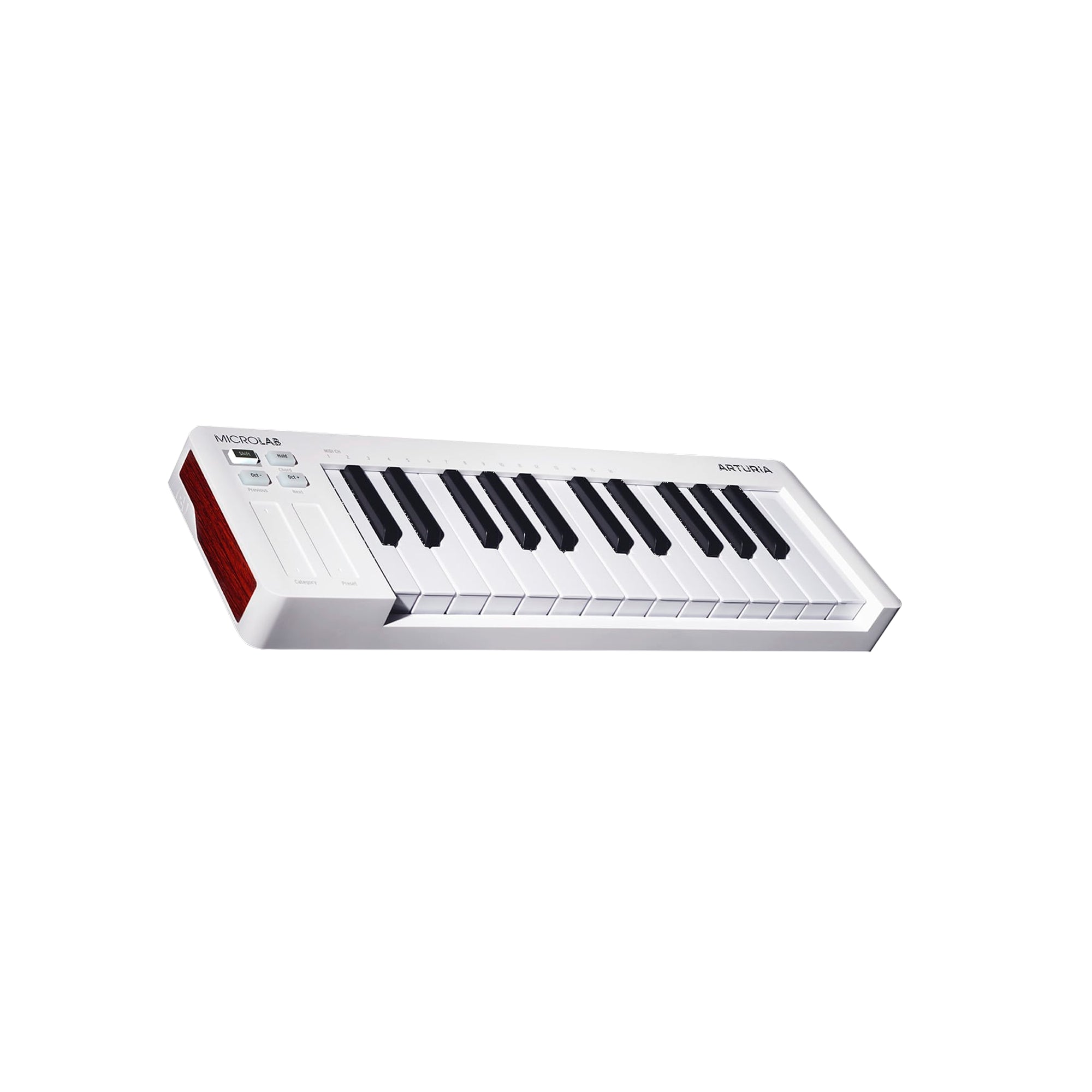 Controlador MIDI Arturia MicroLAB MK3 White
