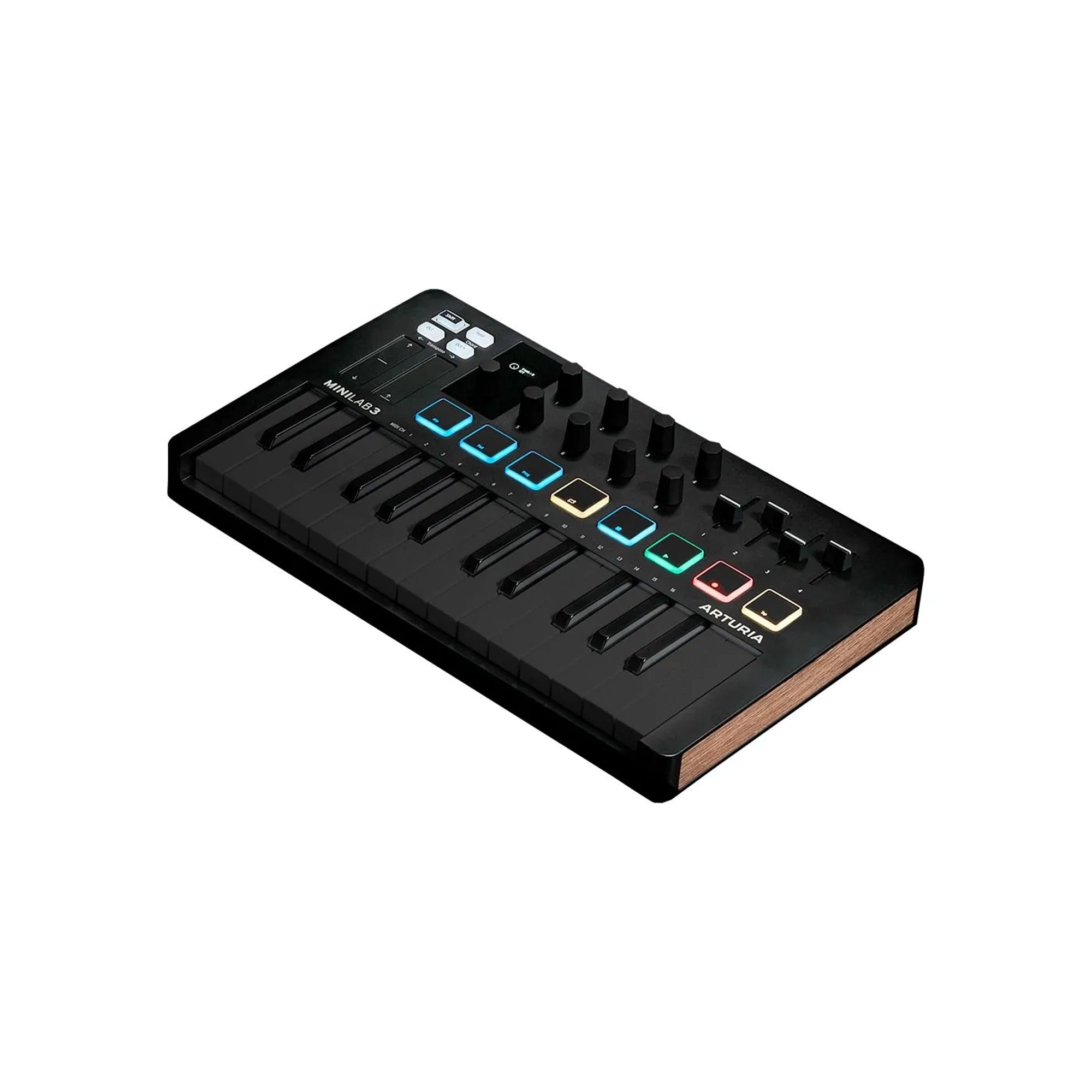 Controlador MIDI Arturia MiniLAB MK3 Deep Black Edition