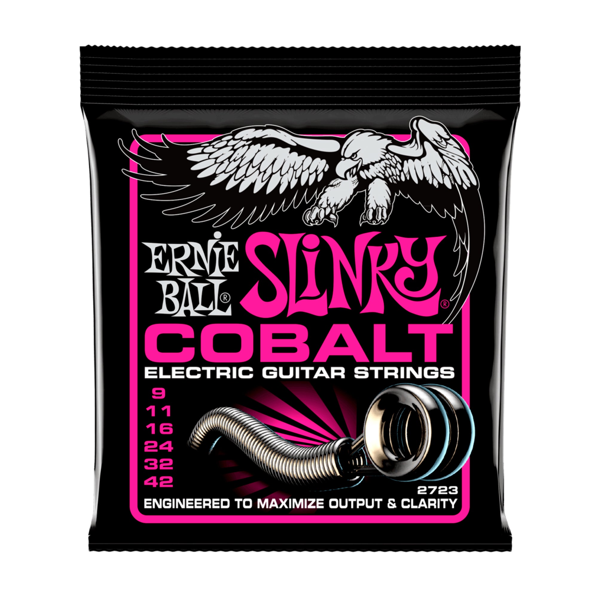Set De Cuerdas Encordadas 09-42 Ernie ball Cobalt - P02723