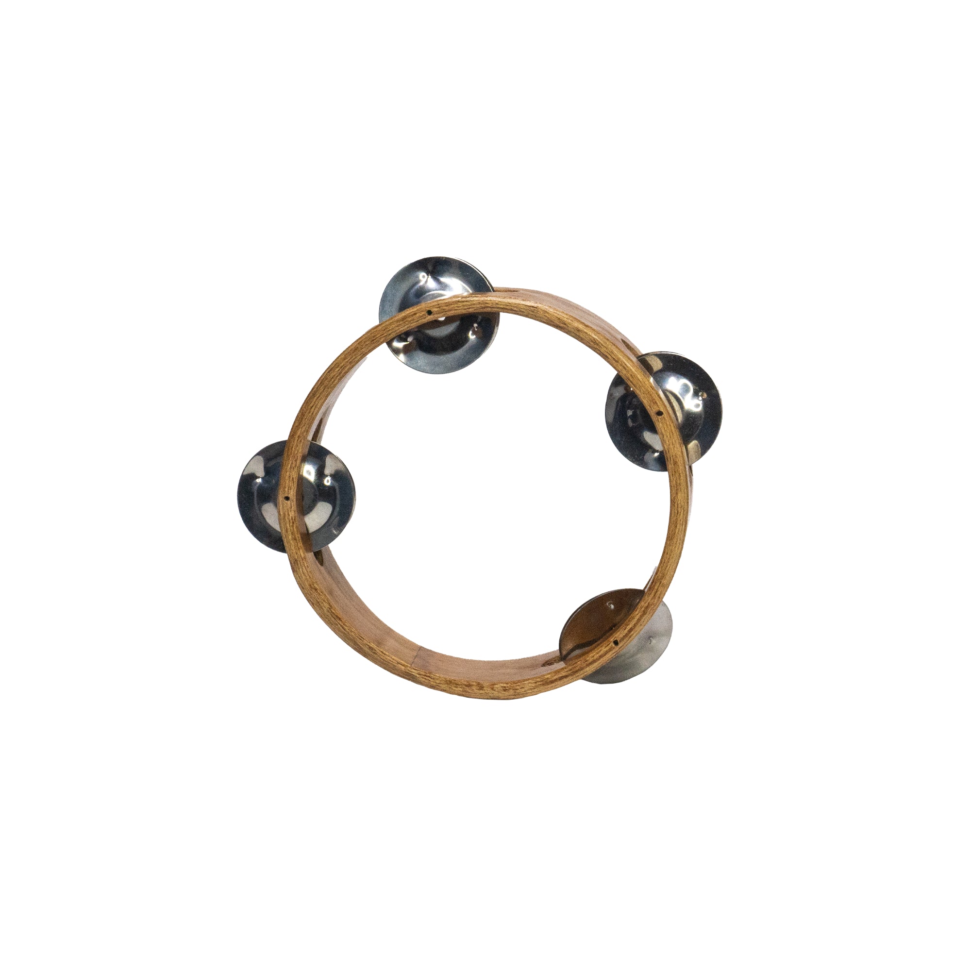 Pandereta de madera de 4 chapas