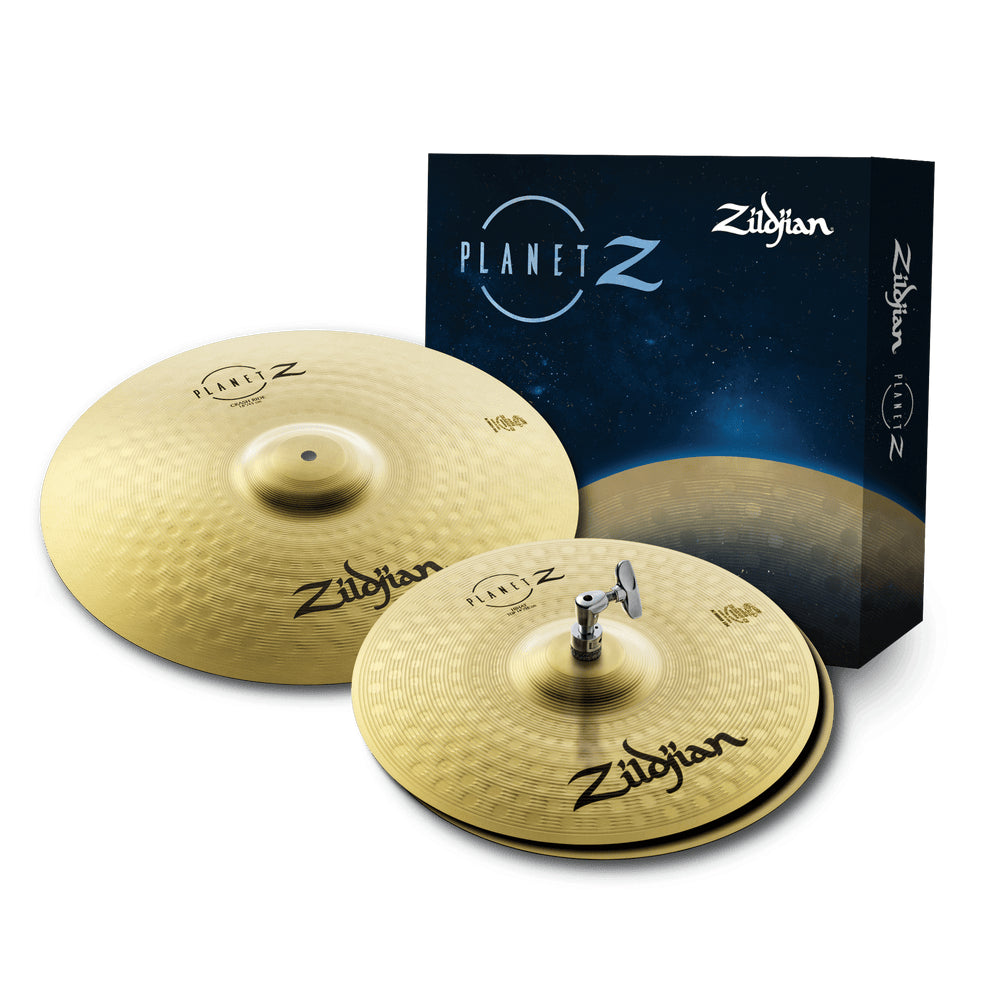 Pack de platillos Zildjian Hi Hat 14" y Crash Ride 18" - ZP1418