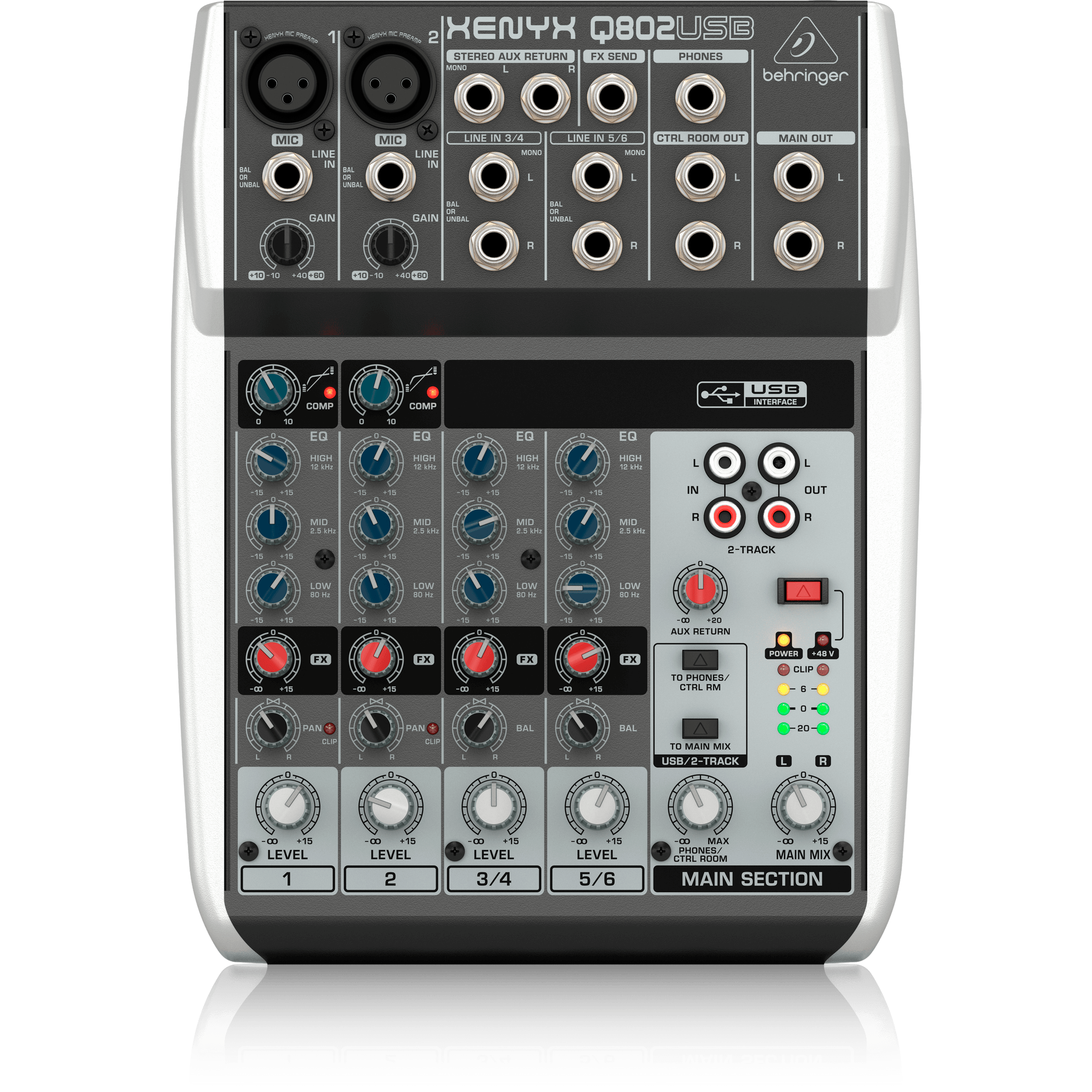 Consola Mezcladora Behringer - Q802USB