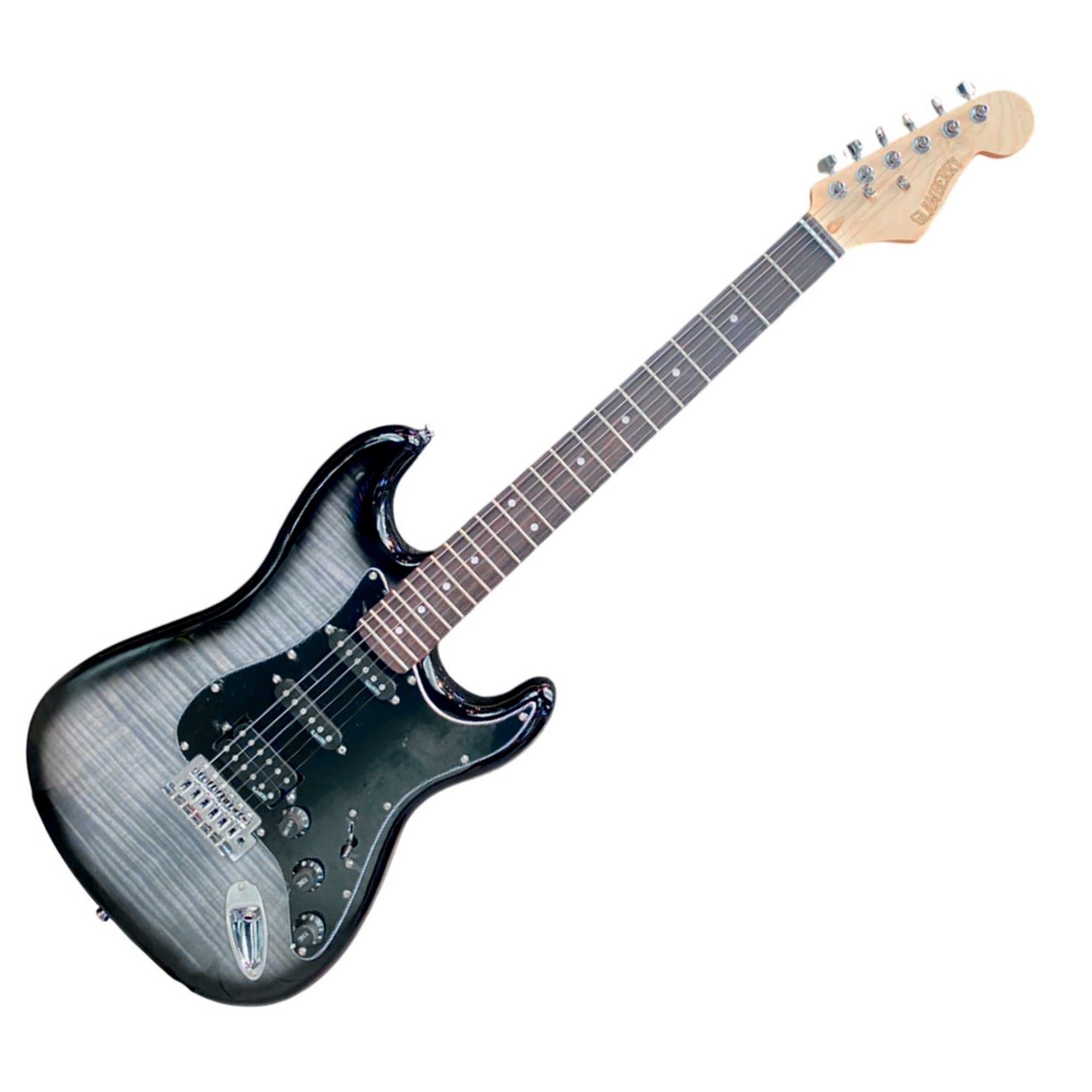 Guitarra Eléctrica Glamberry - SST-112 FMT BK