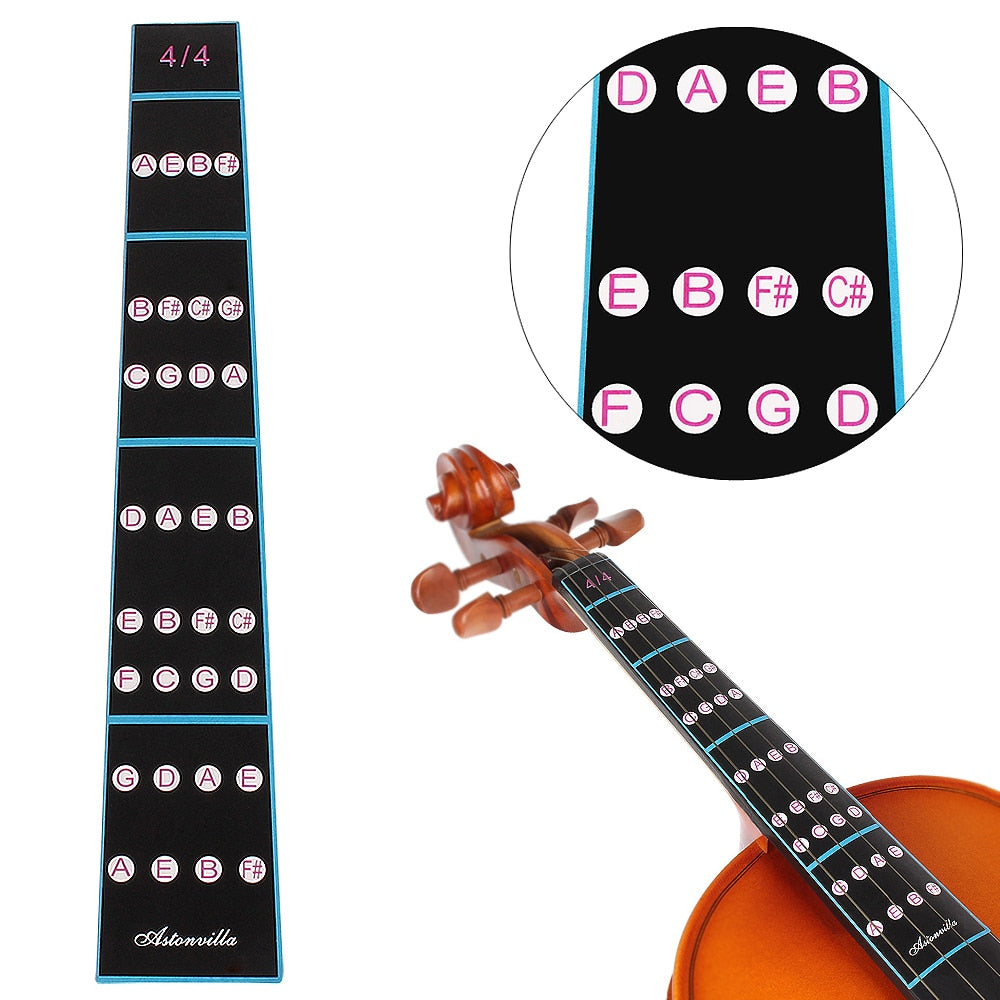 Pegatinas de notas musicales para guitarra - SP-ST4