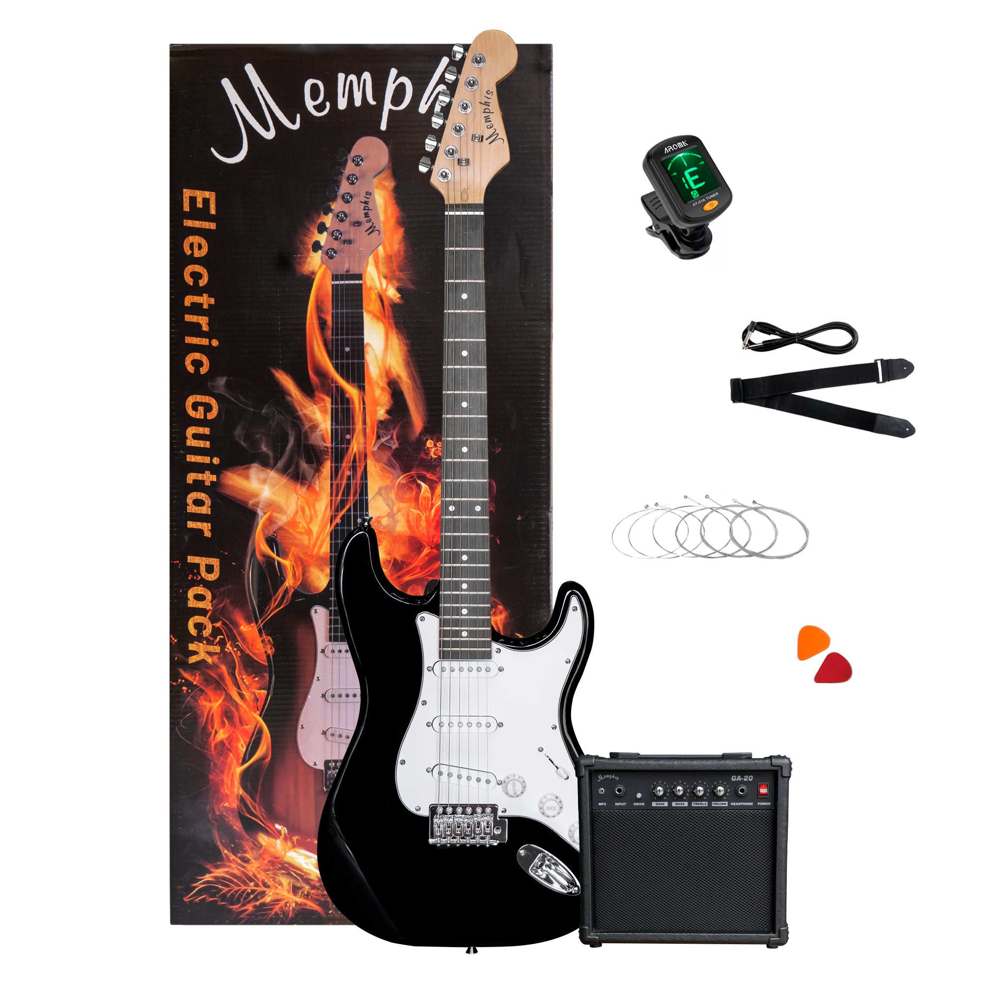 Pack Guitarra Eléctrica Memphis