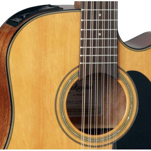 Guitarra electroacústica de 12 cuerdas Takamine - GD30CE-12-NT