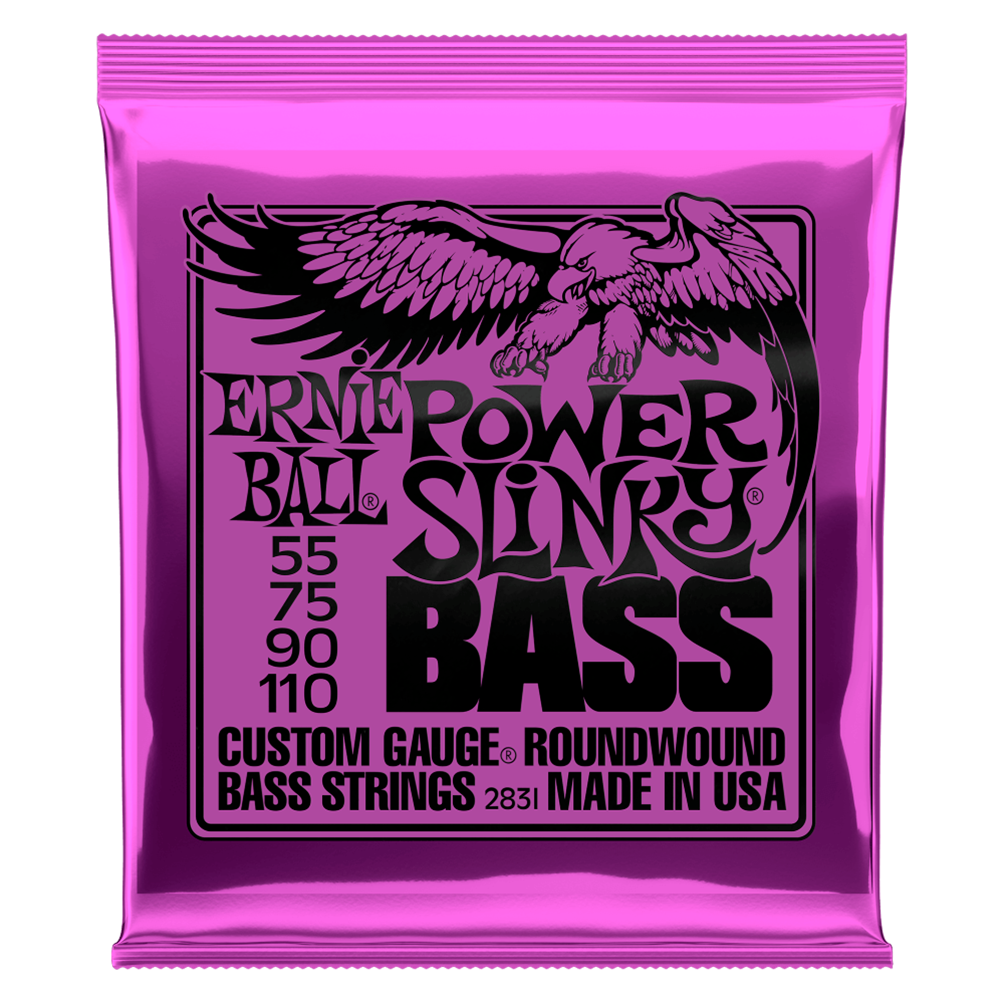 Set De Cuerdas Para Bajo De 4 Cuerdas 55-110 Ernie Ball - 2831