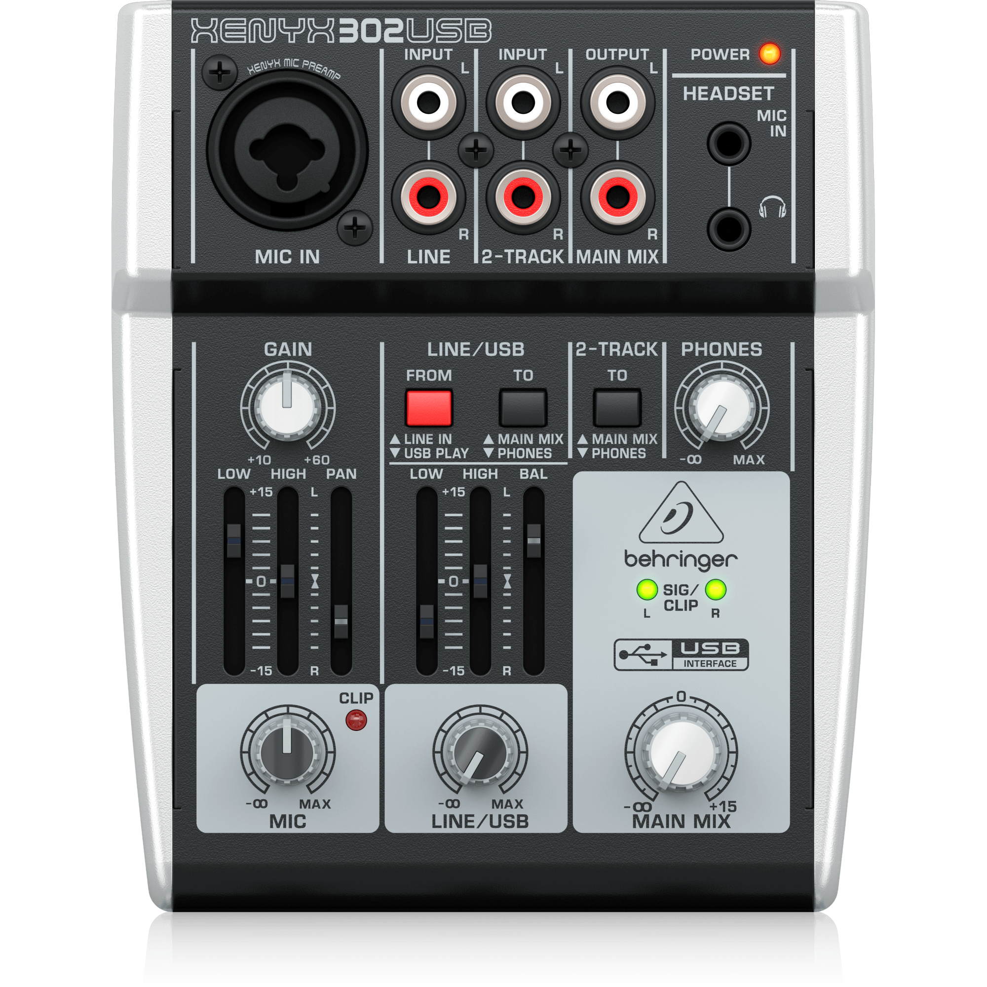 Consola Mezcladora Behringer - XENYX 302USB