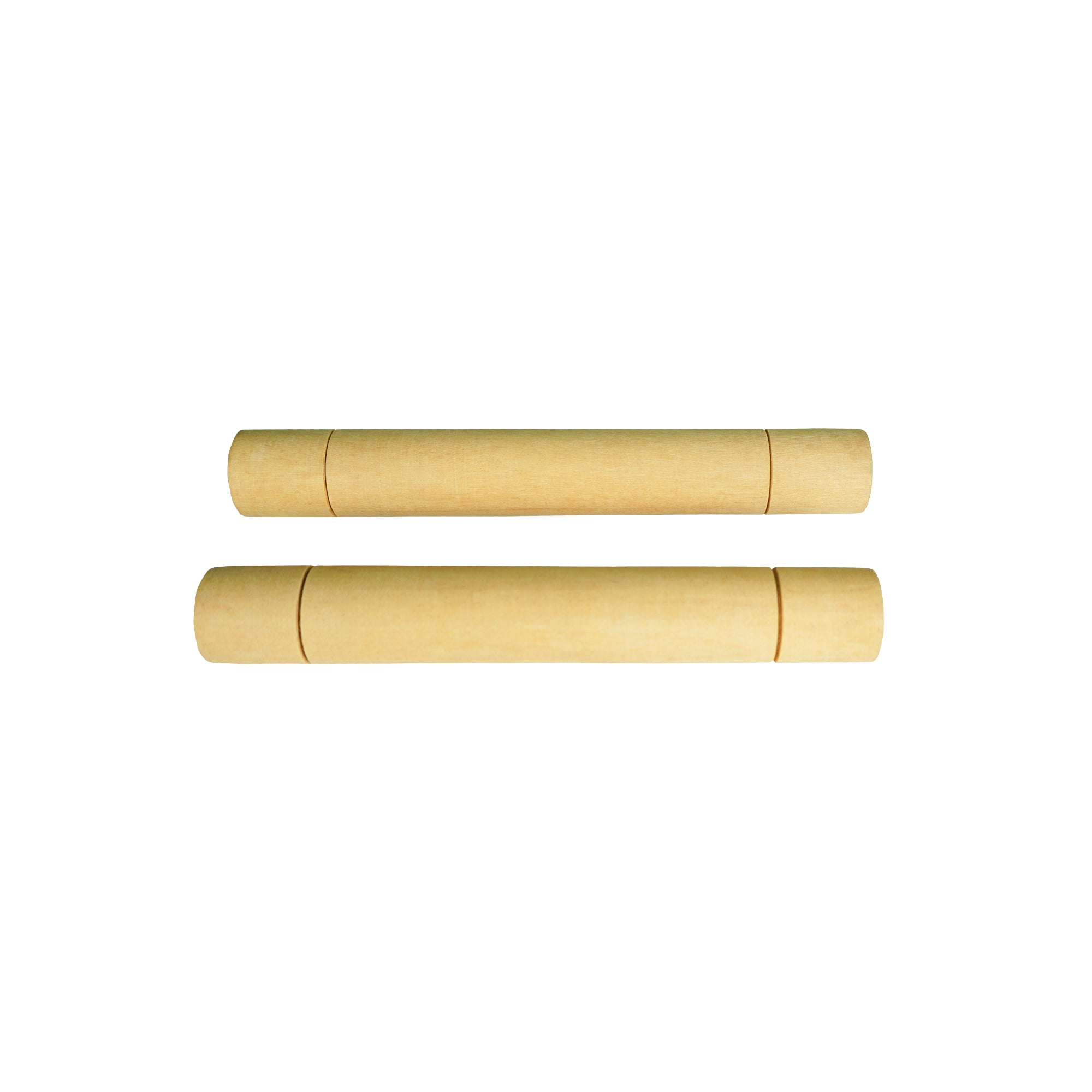 Par de claves de madera - 18 cm