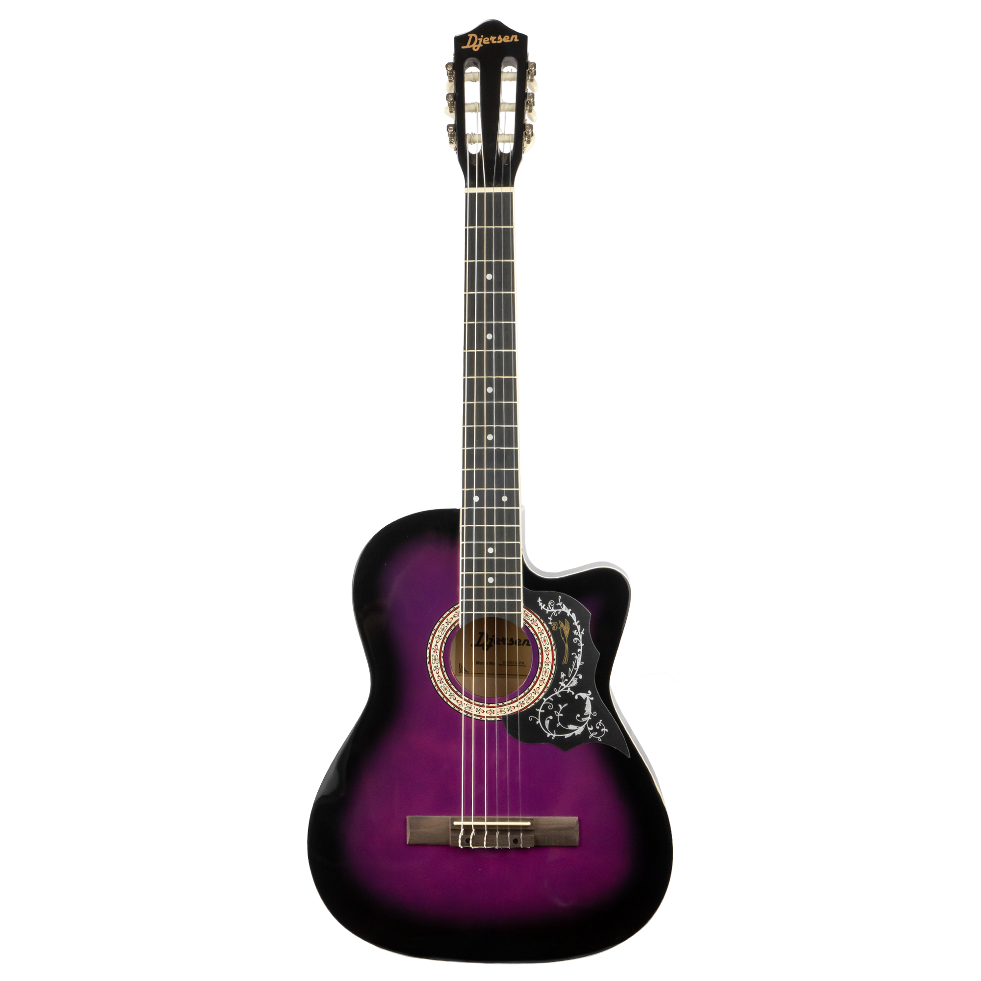 Guitarra Clásica con corte 39" Djersen - DJ39CG-PR