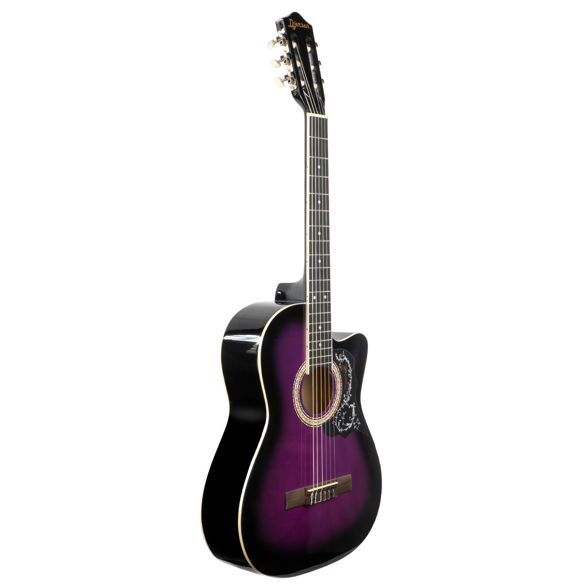 Guitarra Clásica con corte 39" Djersen - DJ39CG-PR