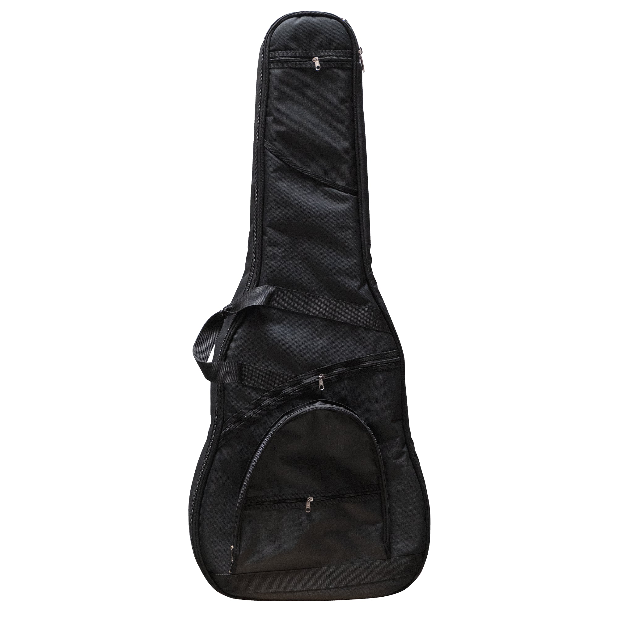 Funda para Guitarra Acústica Jumbo Doble Acolchada - Negro