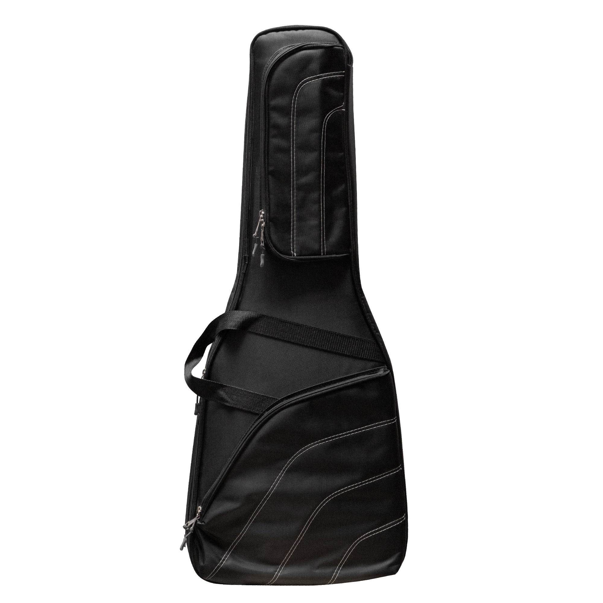 Funda Guitarra Eléctrica Triple Acolchada - Negro