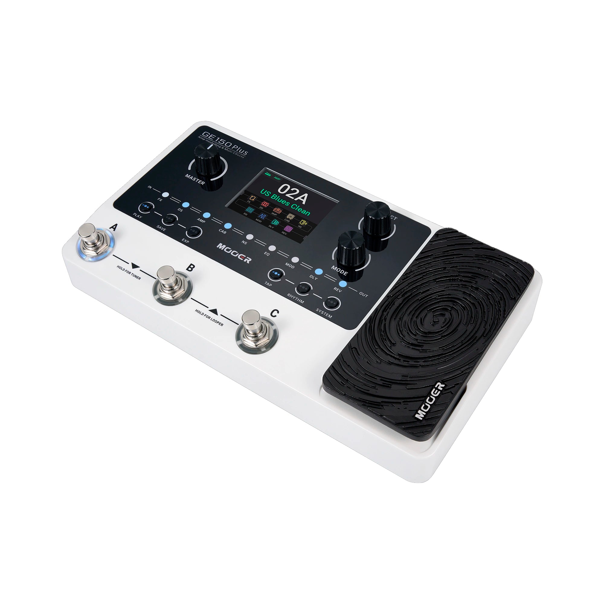 Pedalera Multiefecto con modelados Mooer - GE150 PLUS