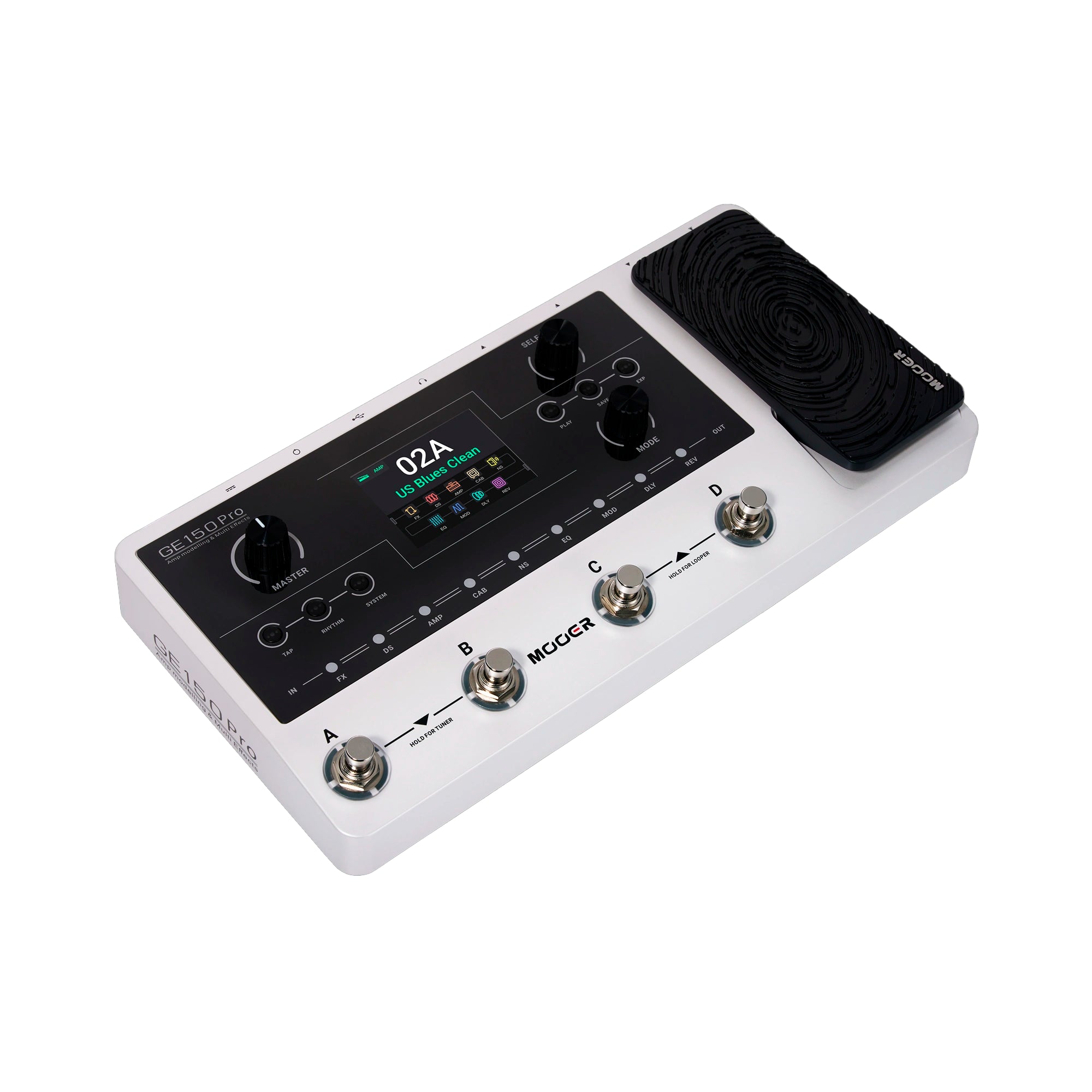 Pedalera Multiefecto con modelados Mooer - GE150 PRO