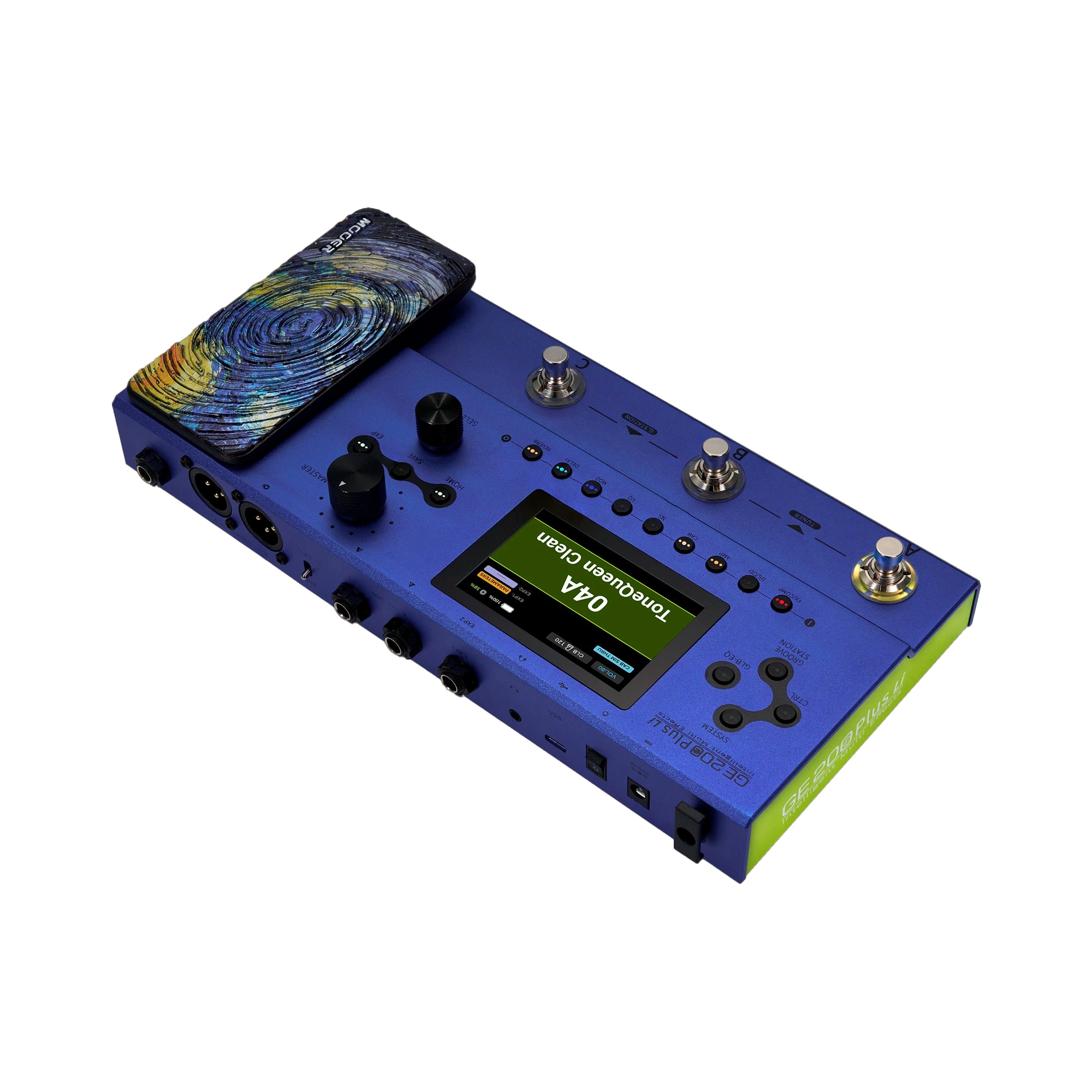 Pedalera Multiefecto con modelados Mooer - GE200 PLUS LI
