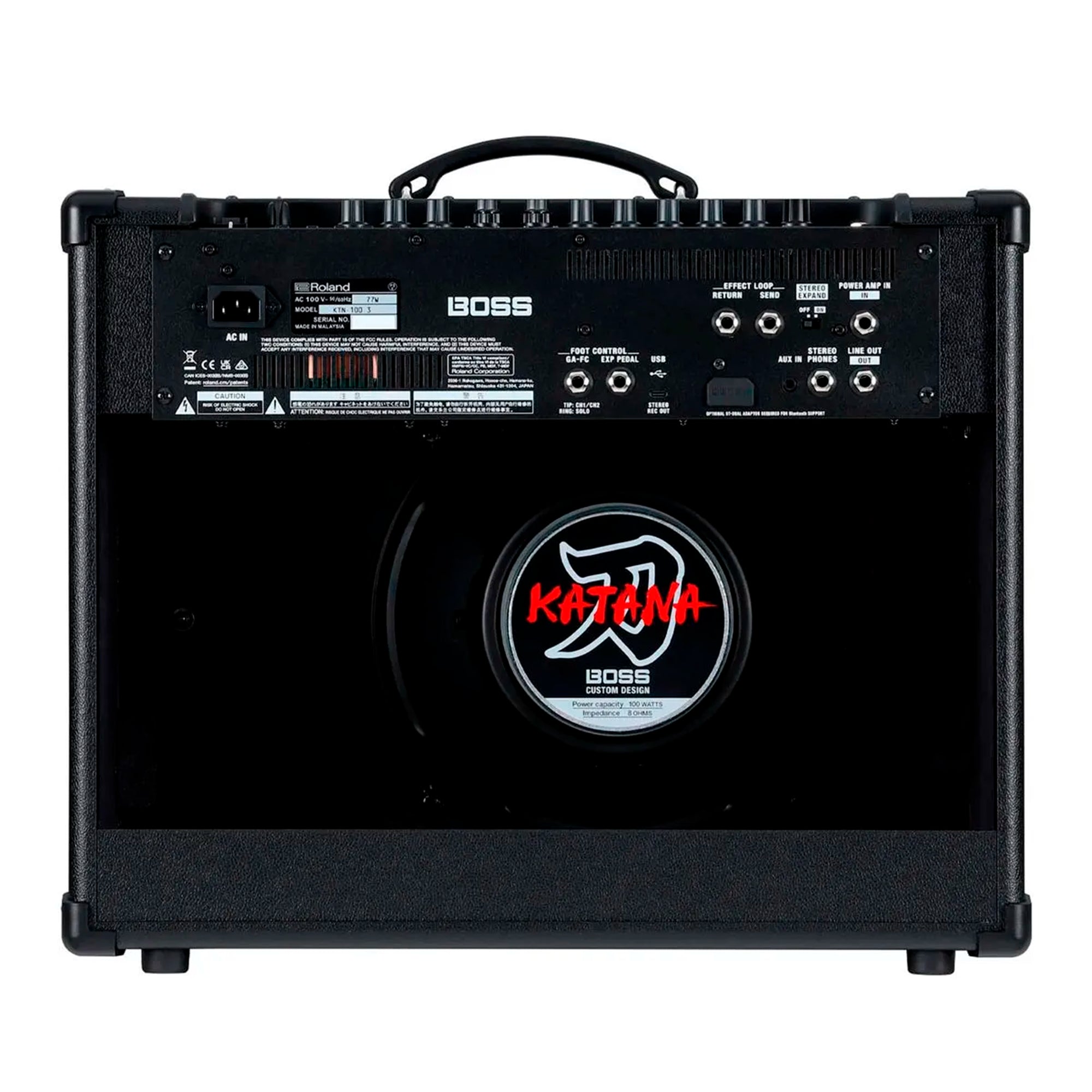 Amplificador De Guitarra Electrica Boss - Katana 100 Gen 3