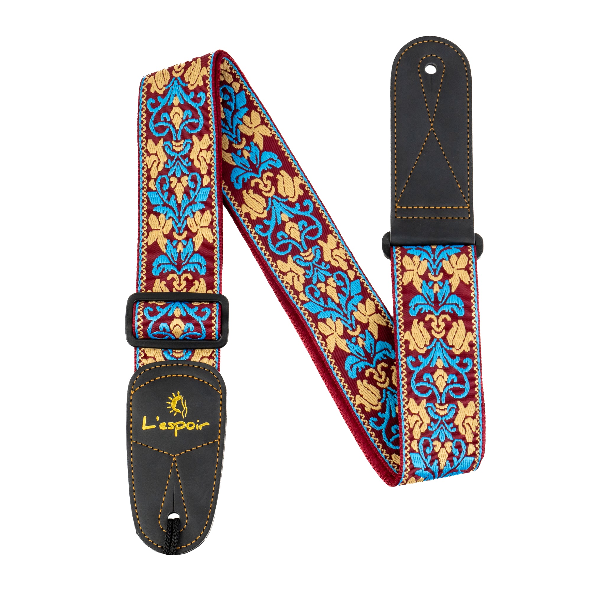 Correa para Guitarra/Bajo Lespoir color rojo