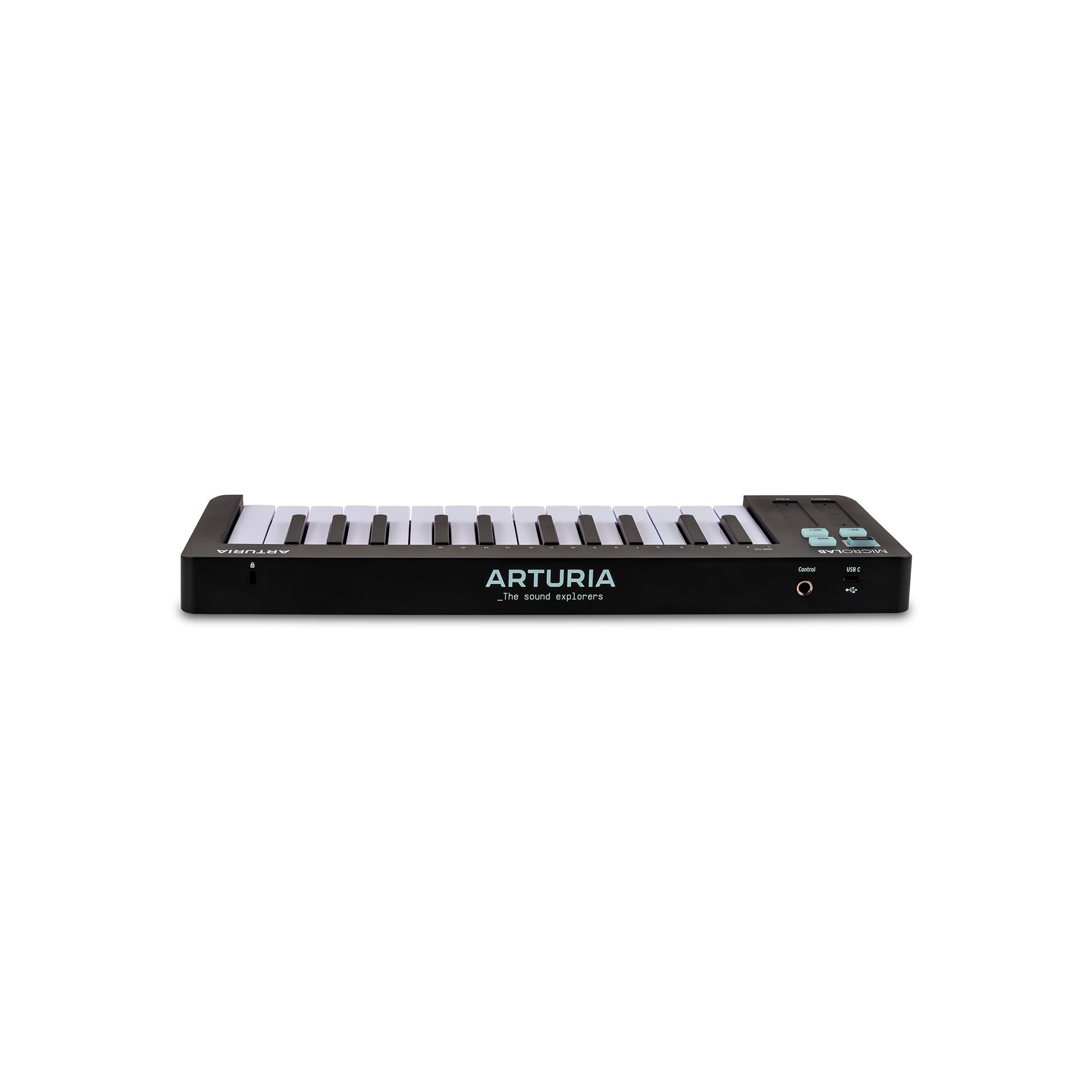 Controlador MIDI Arturia MicroLAB MK3 Black