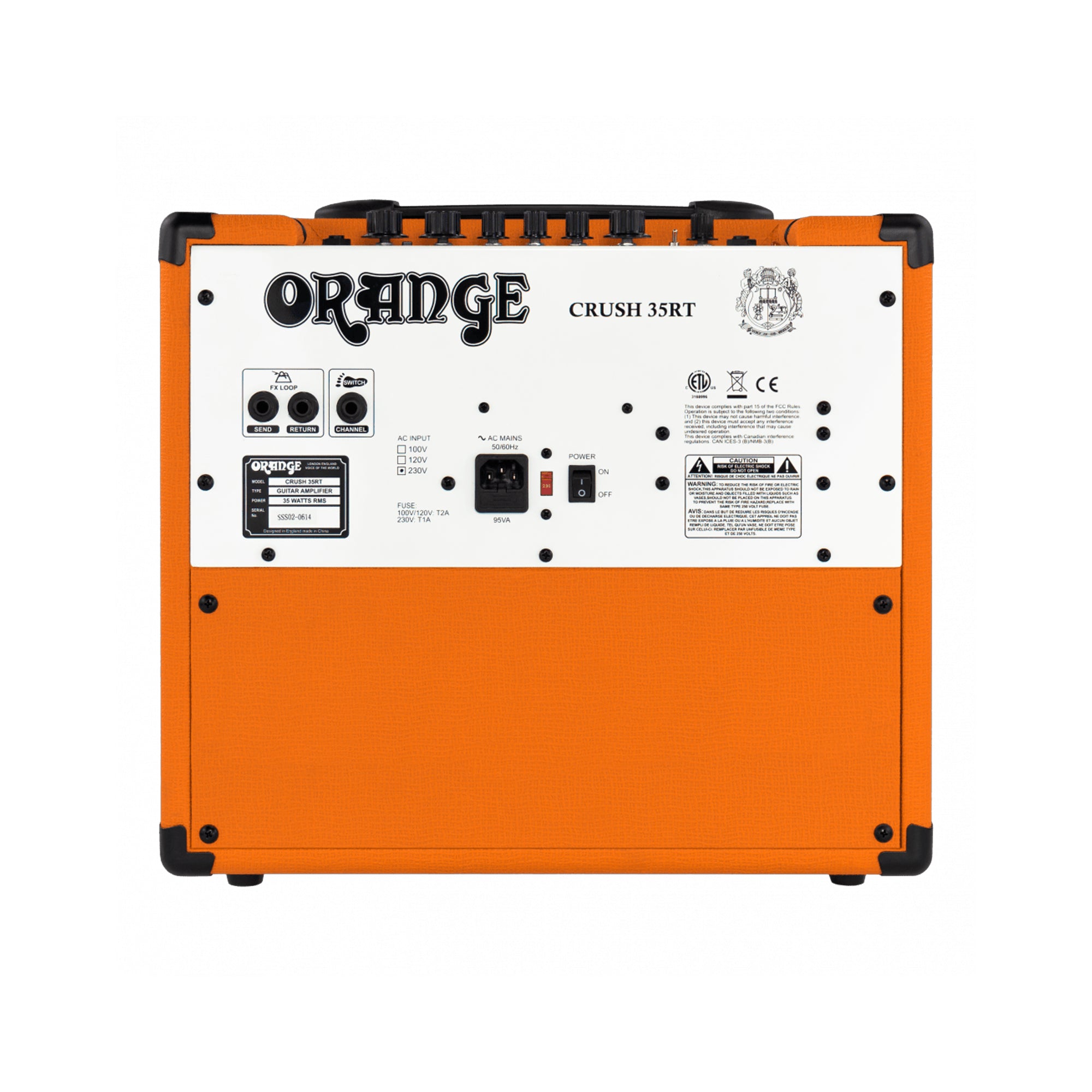 Amplificador Orange de 35W - CRUSH 35RT
