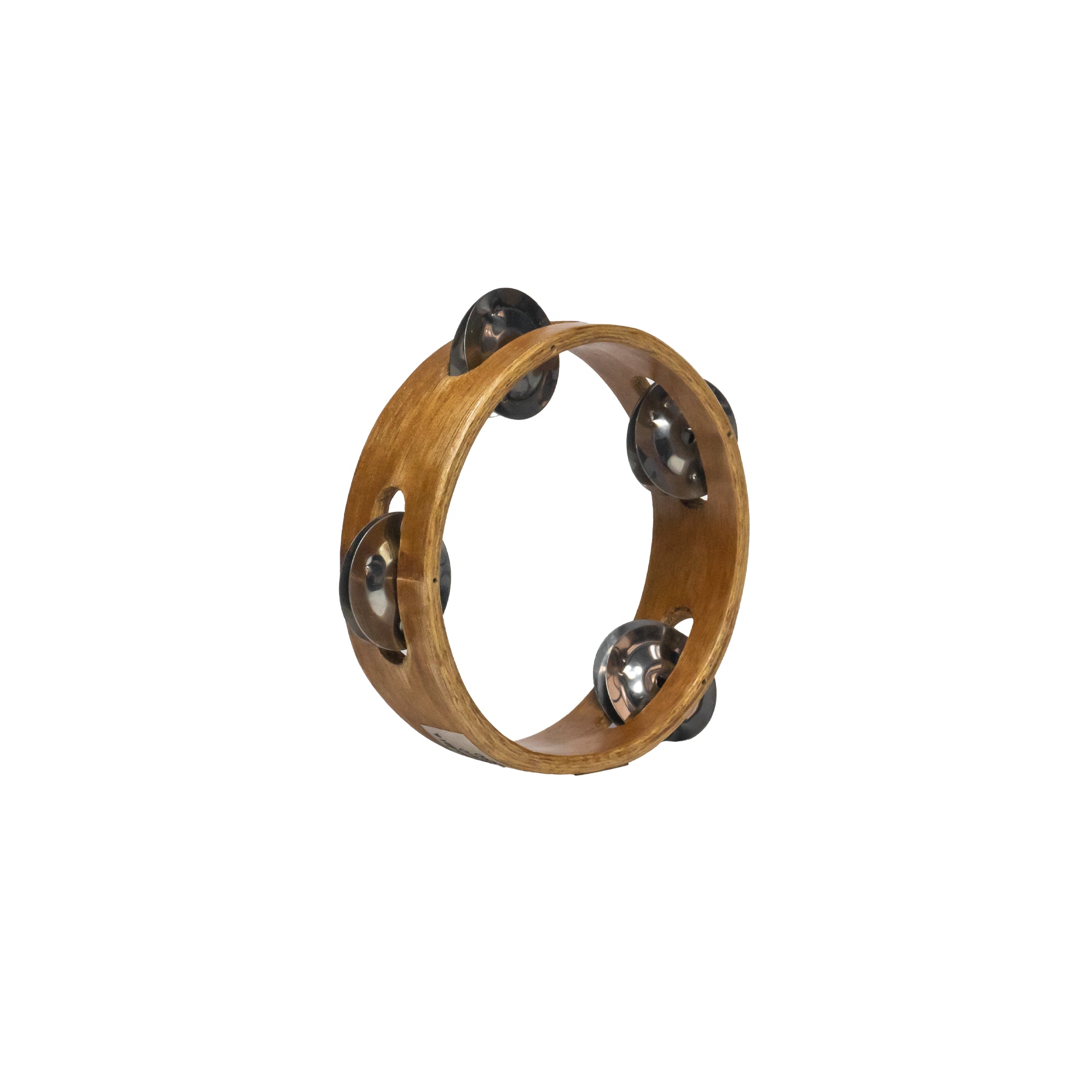 Pandereta de madera de 4 chapas