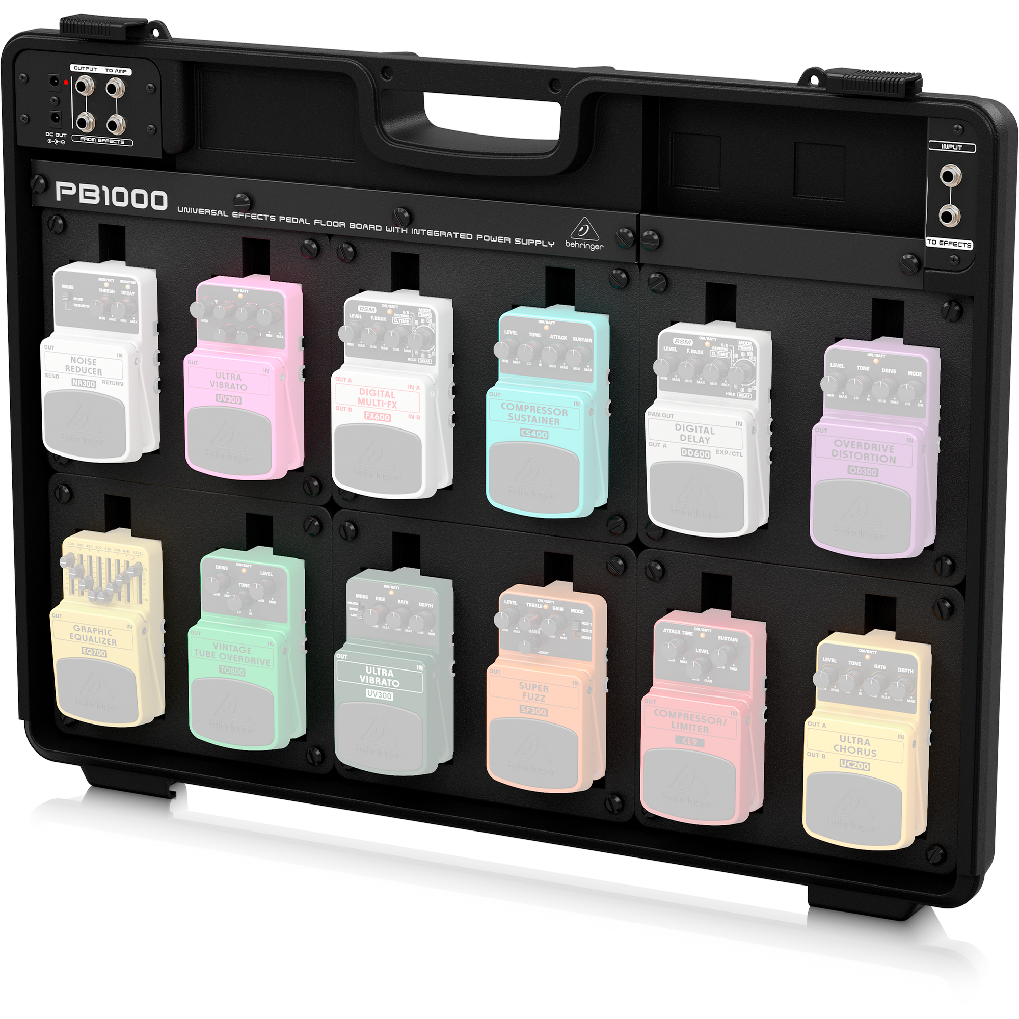 Pedalboard Para 12 Pedales Behringer - PB1000