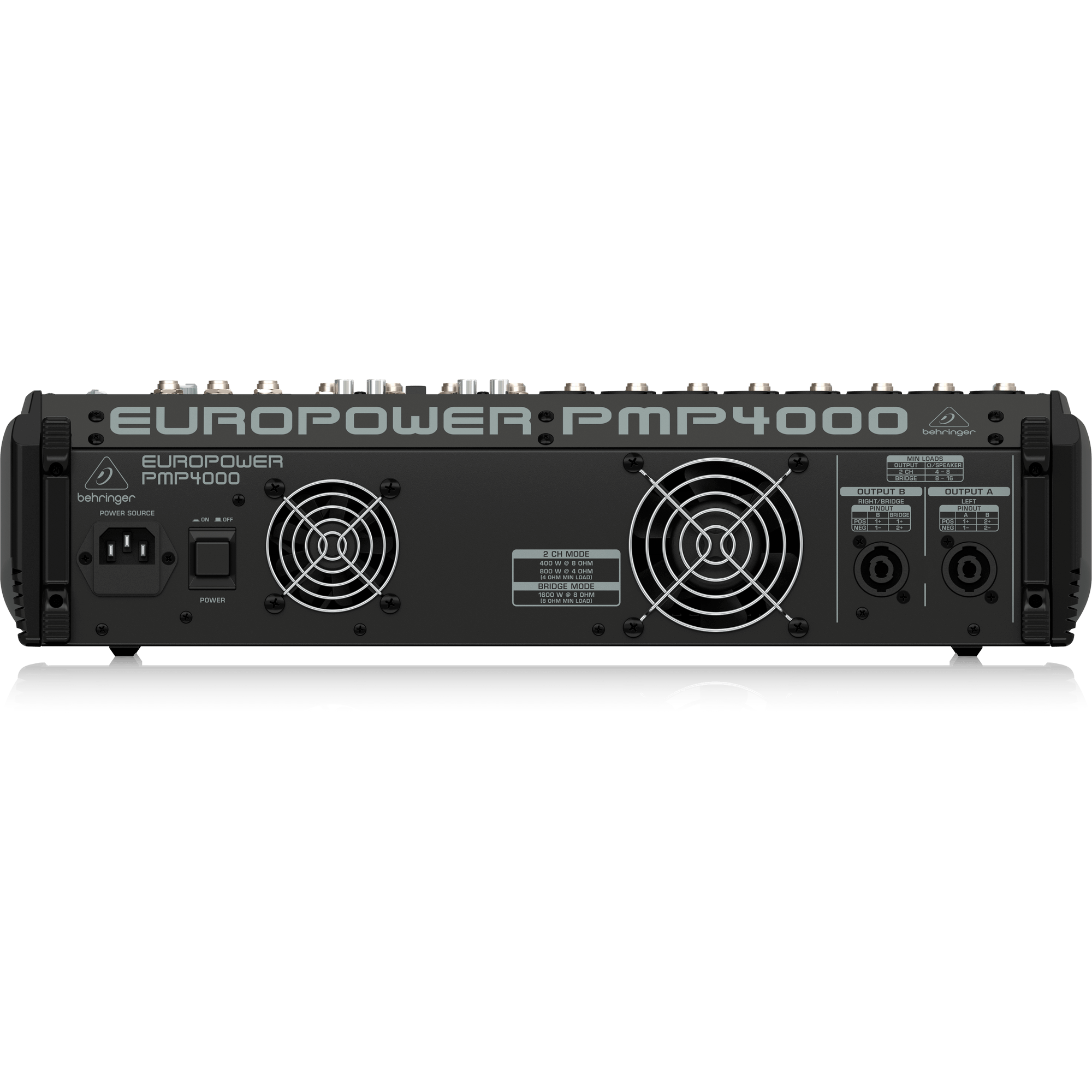 Consola Mezcladora Activa De 16 Canales Behringer - PMP4000