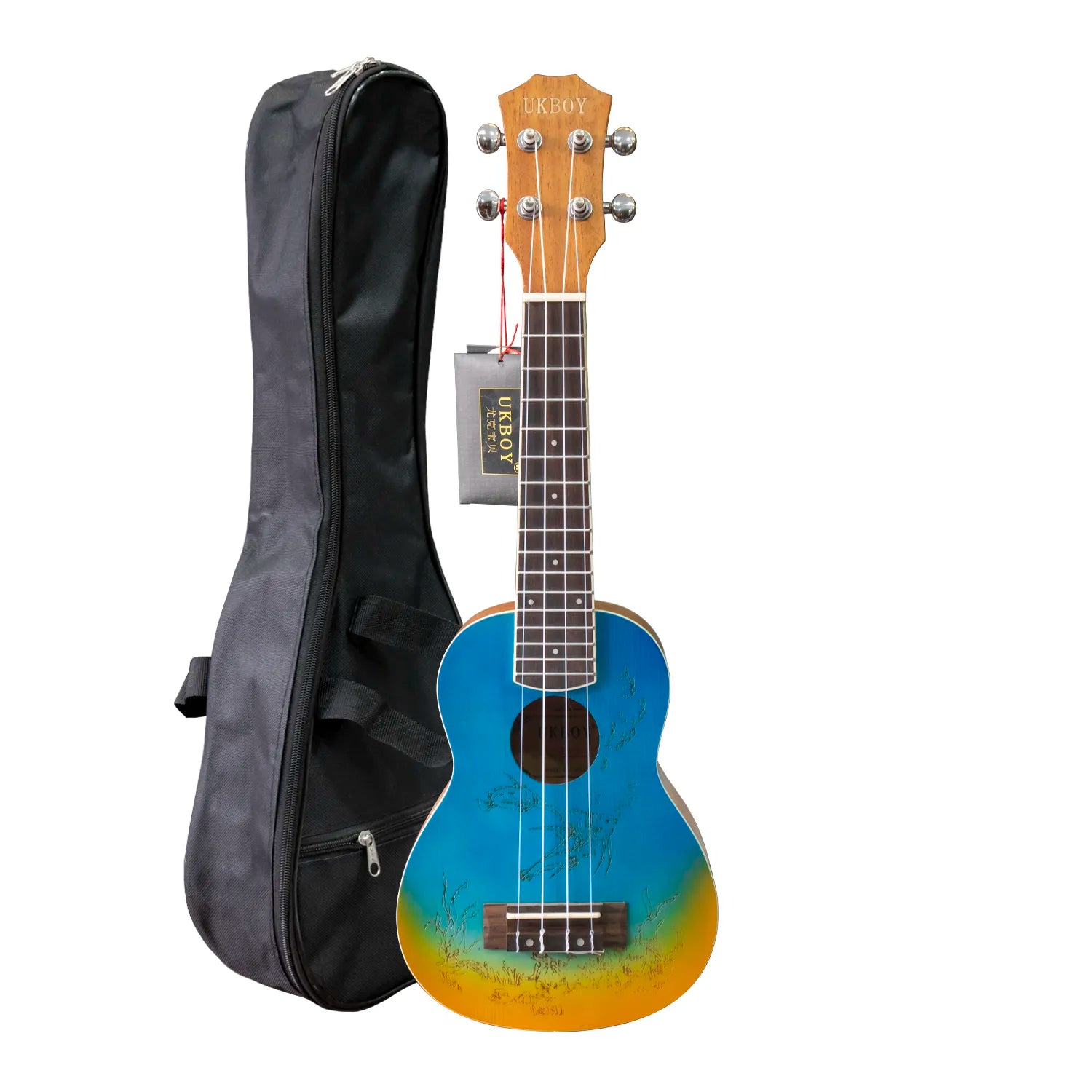 Ukelele Soprano Ocean Matt UKBOY PN-012S