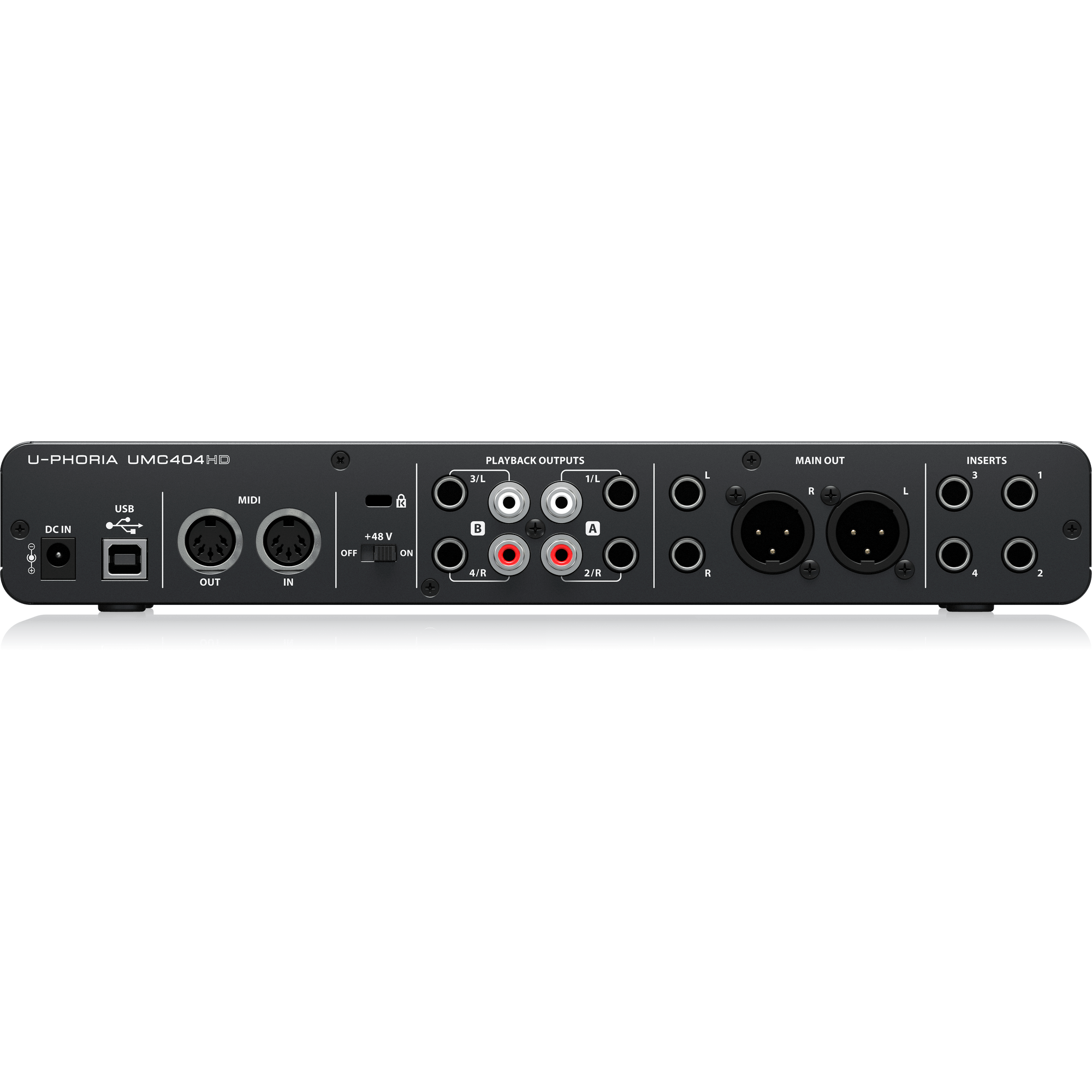 Interfaz 4x4 Behringer - UMC404HD