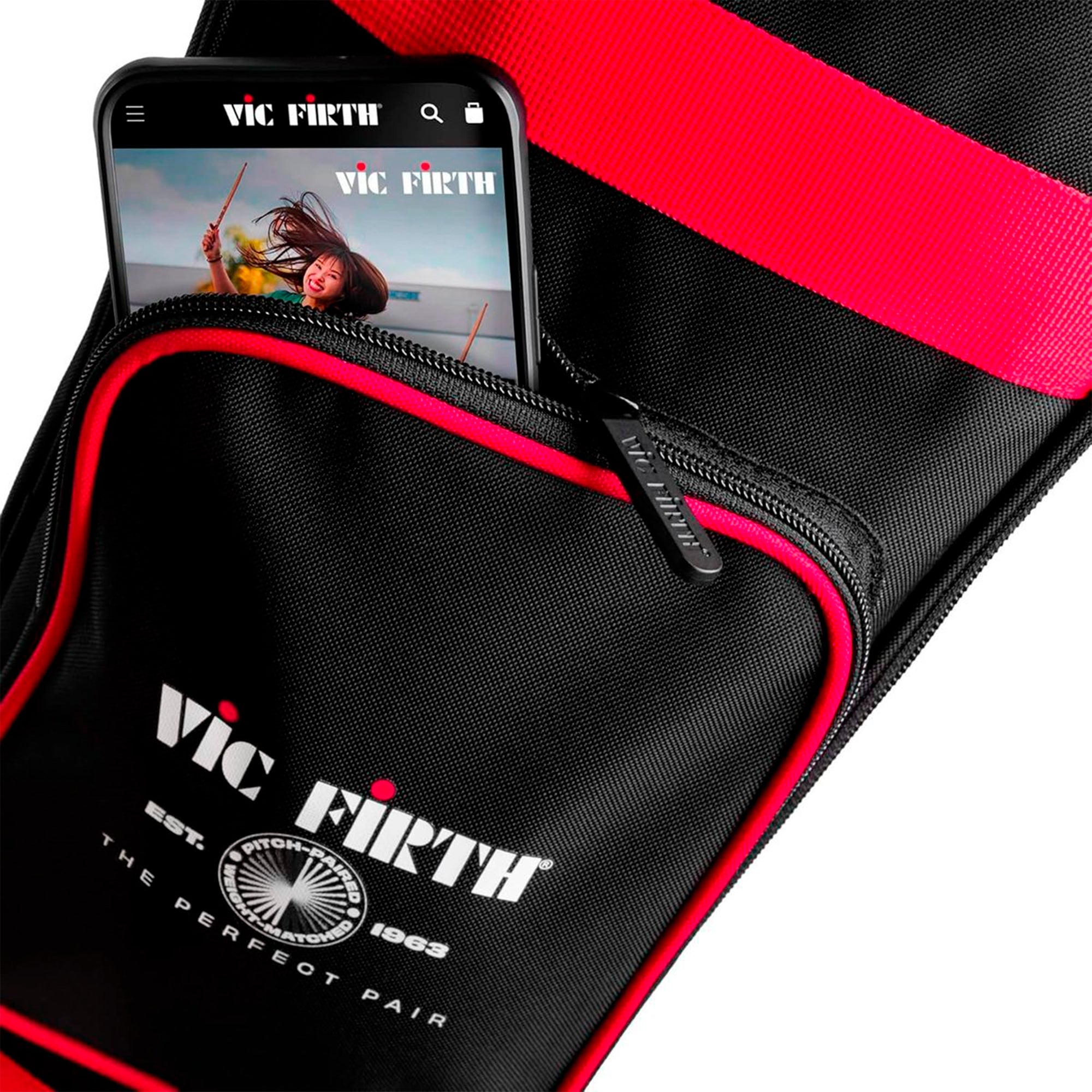 Porta Baqueta Protege Vic firth - VXSB0042