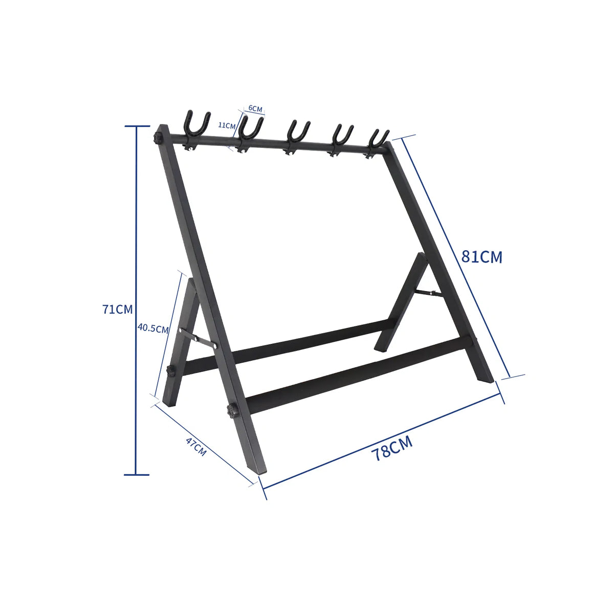 Soporte para 5 guitarras Djersen - DJ-95