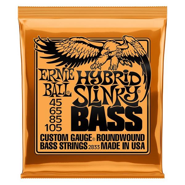 Set de cuerdas para bajo 4 cuerdas Ernie Ball - 2833