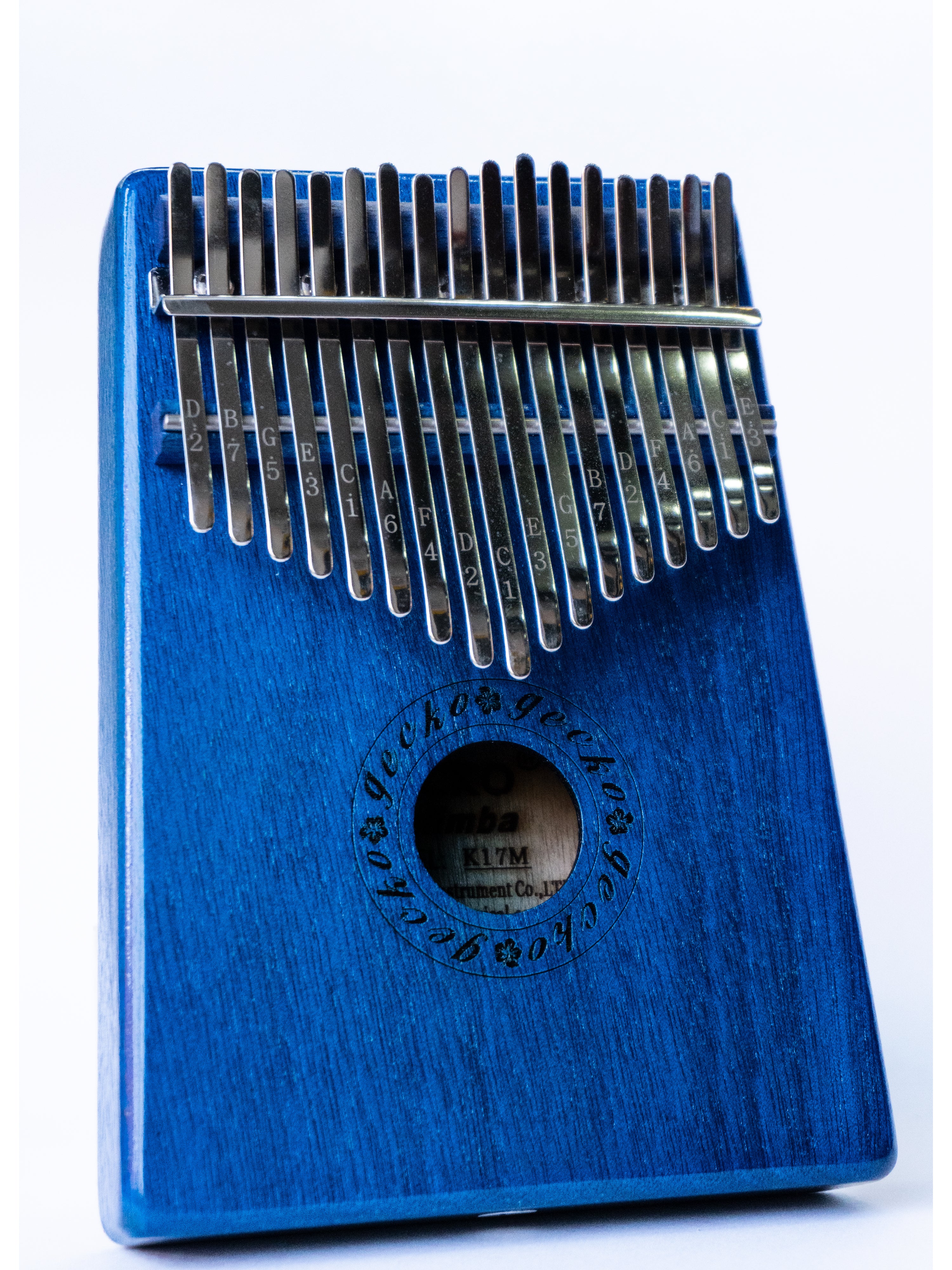 Kalimba de 17 llaves Gecko con estuche - K17 BL